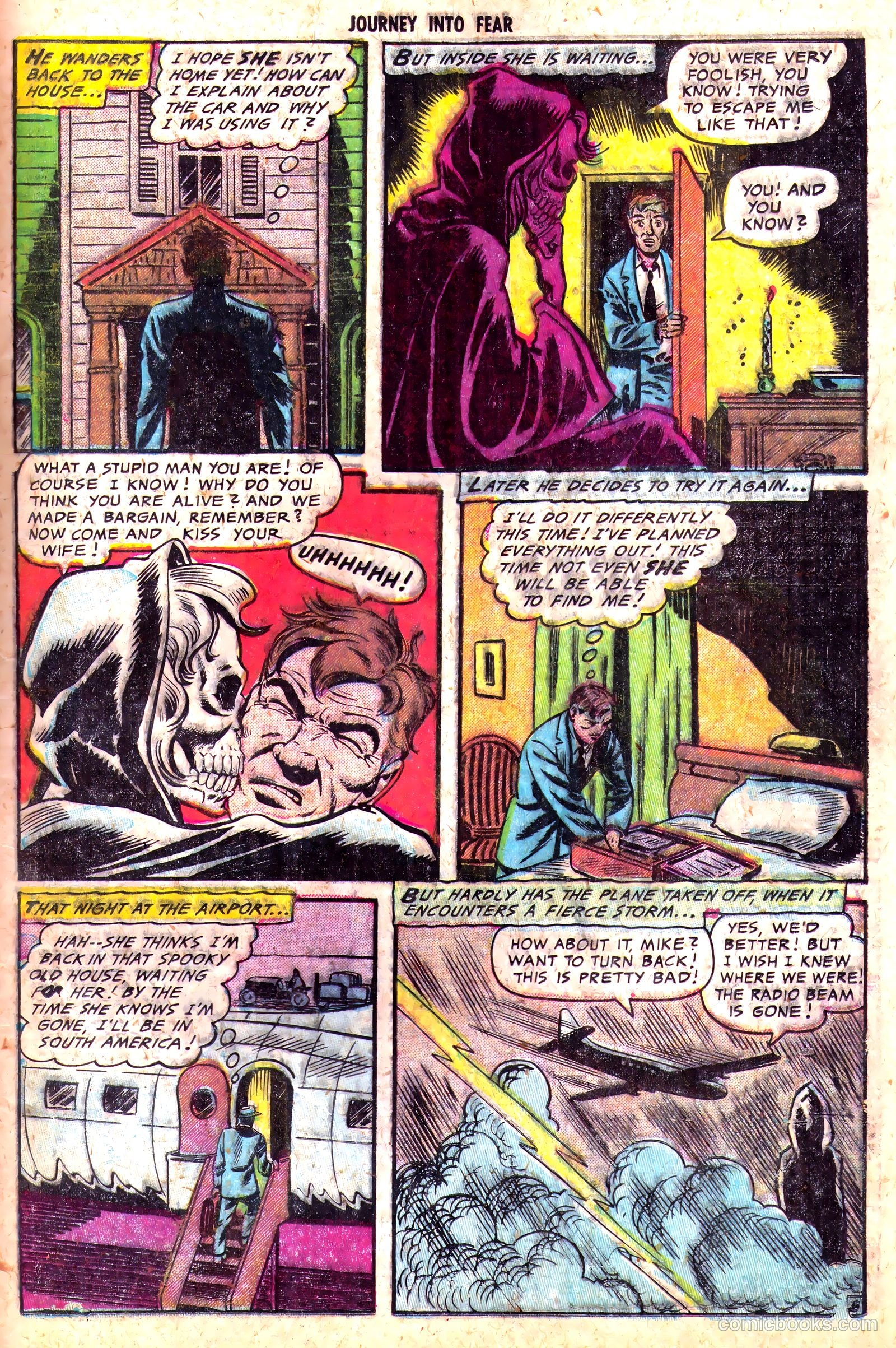 Journey into Fear #20 (1954) — page 25 of 36