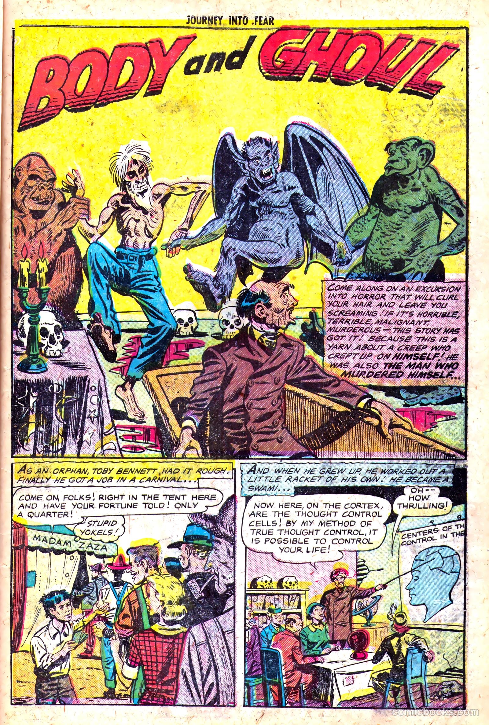 Journey into Fear #20 (1954) — page 27 of 36