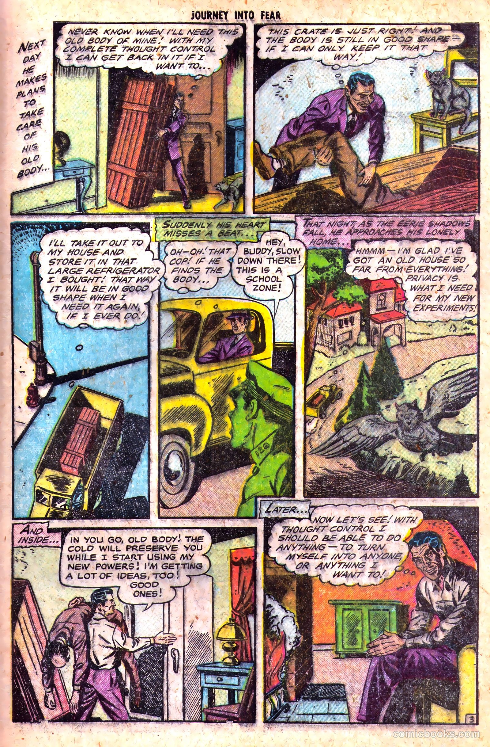 Journey into Fear #20 (1954) — page 29 of 36