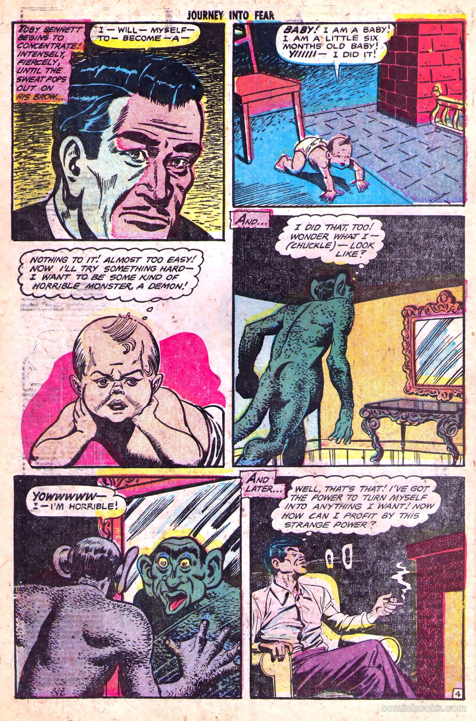 Journey into Fear #20 (1954) — page 30 of 36