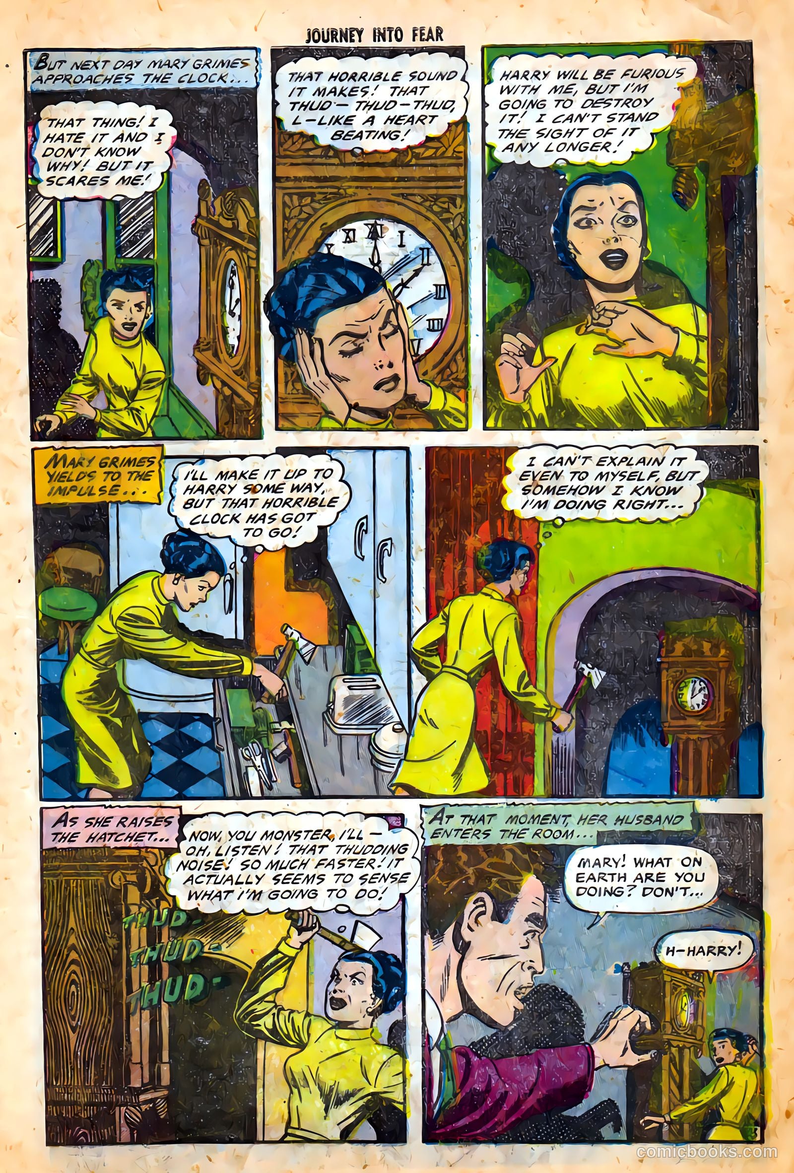 Journey into Fear #21 (1954) — page 5 of 36