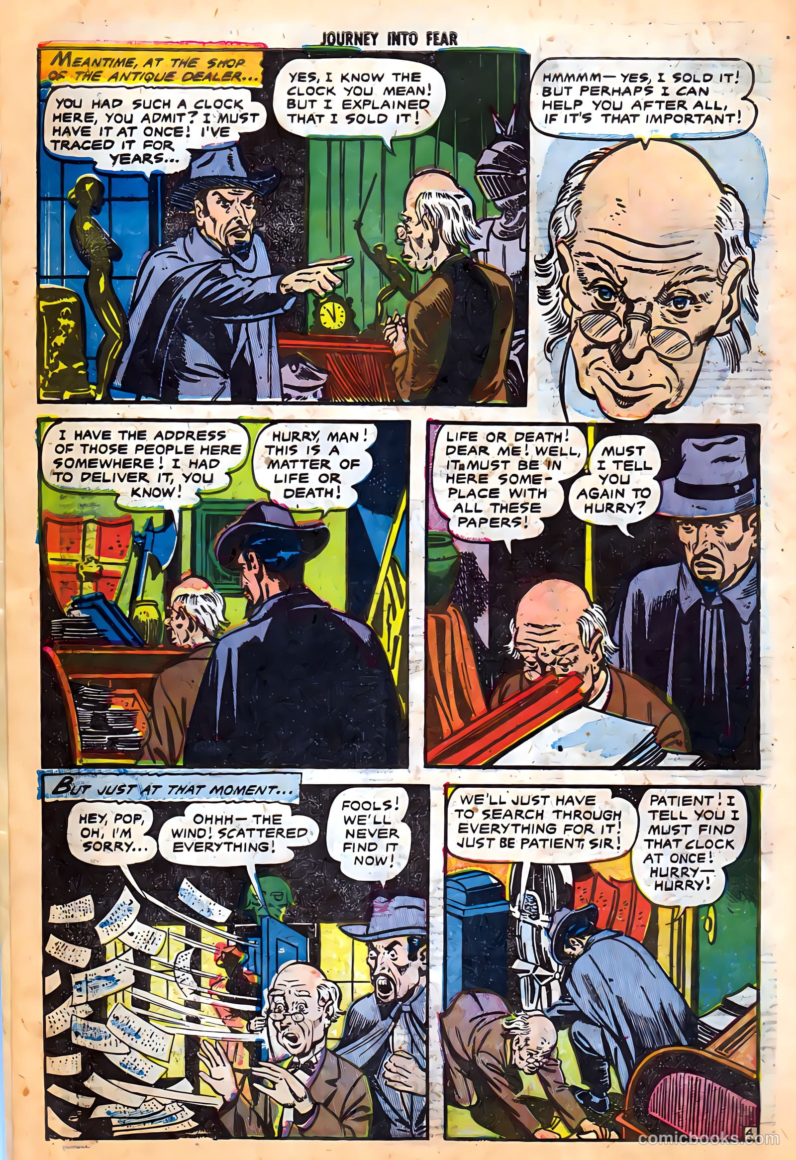 Journey into Fear #21 (1954) — page 6 of 36