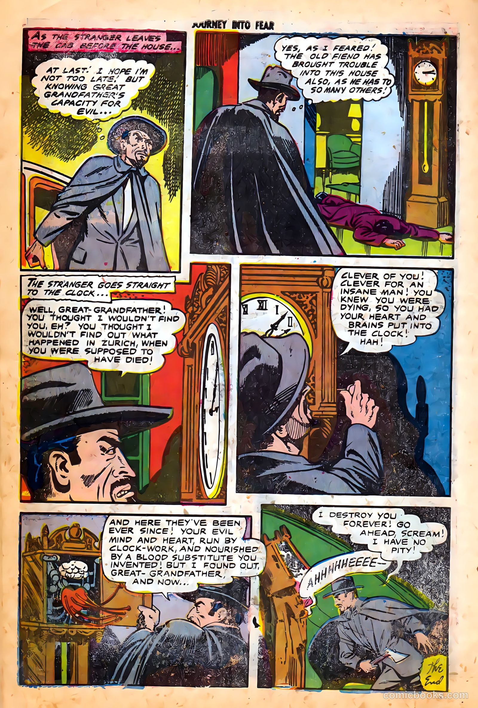 Journey into Fear #21 (1954) — page 10 of 36