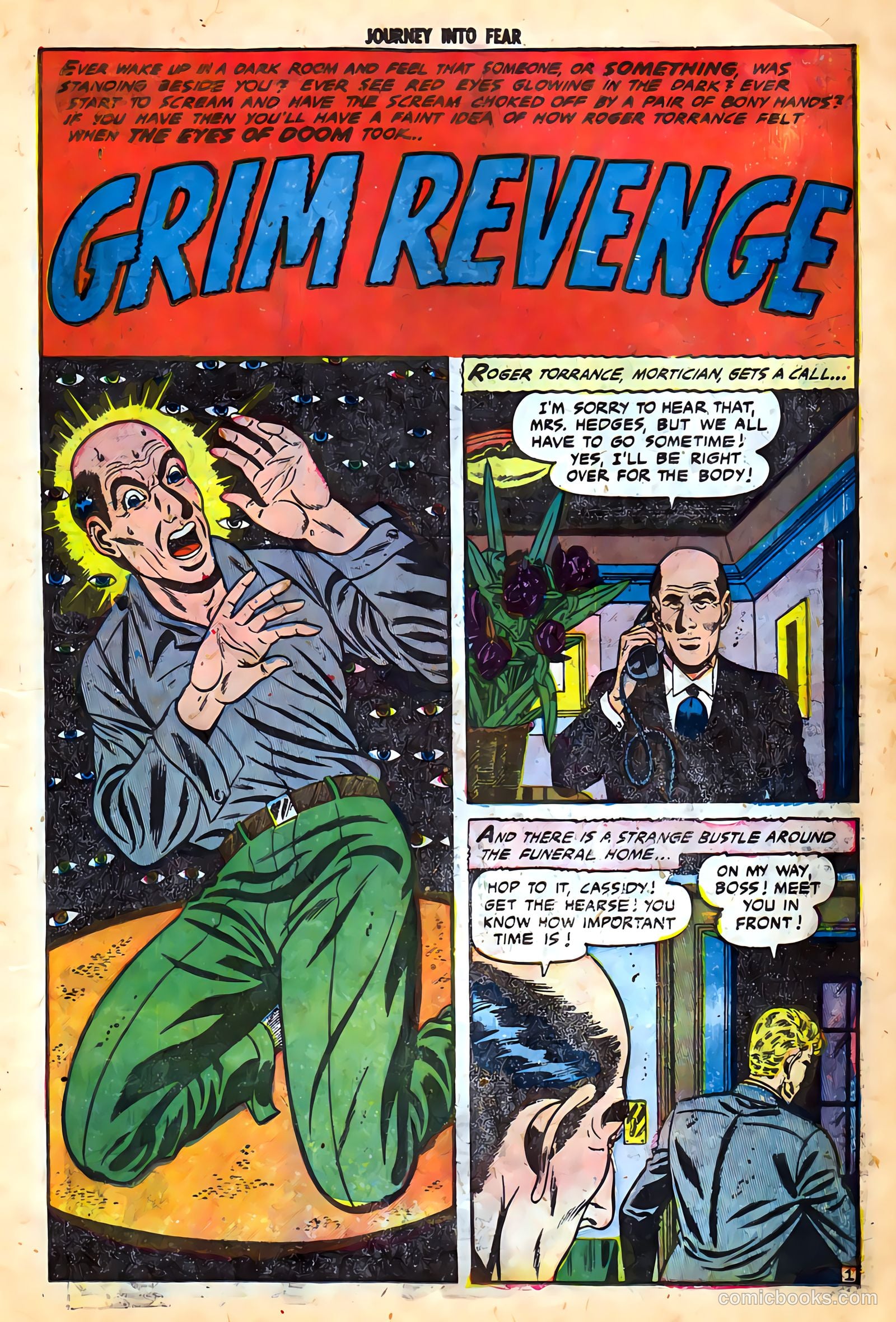 Journey into Fear #21 (1954) — page 11 of 36