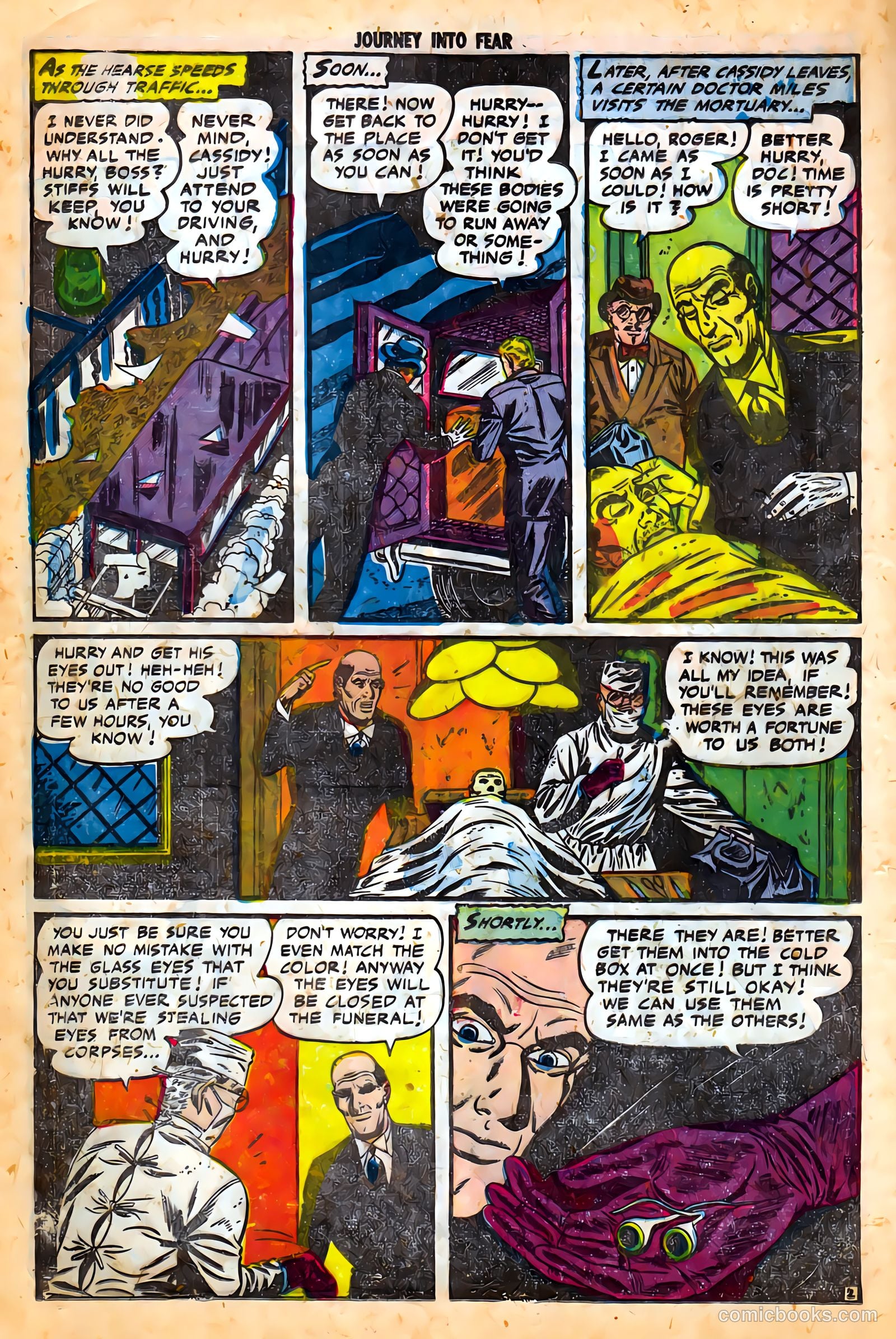 Journey into Fear #21 (1954) — page 12 of 36