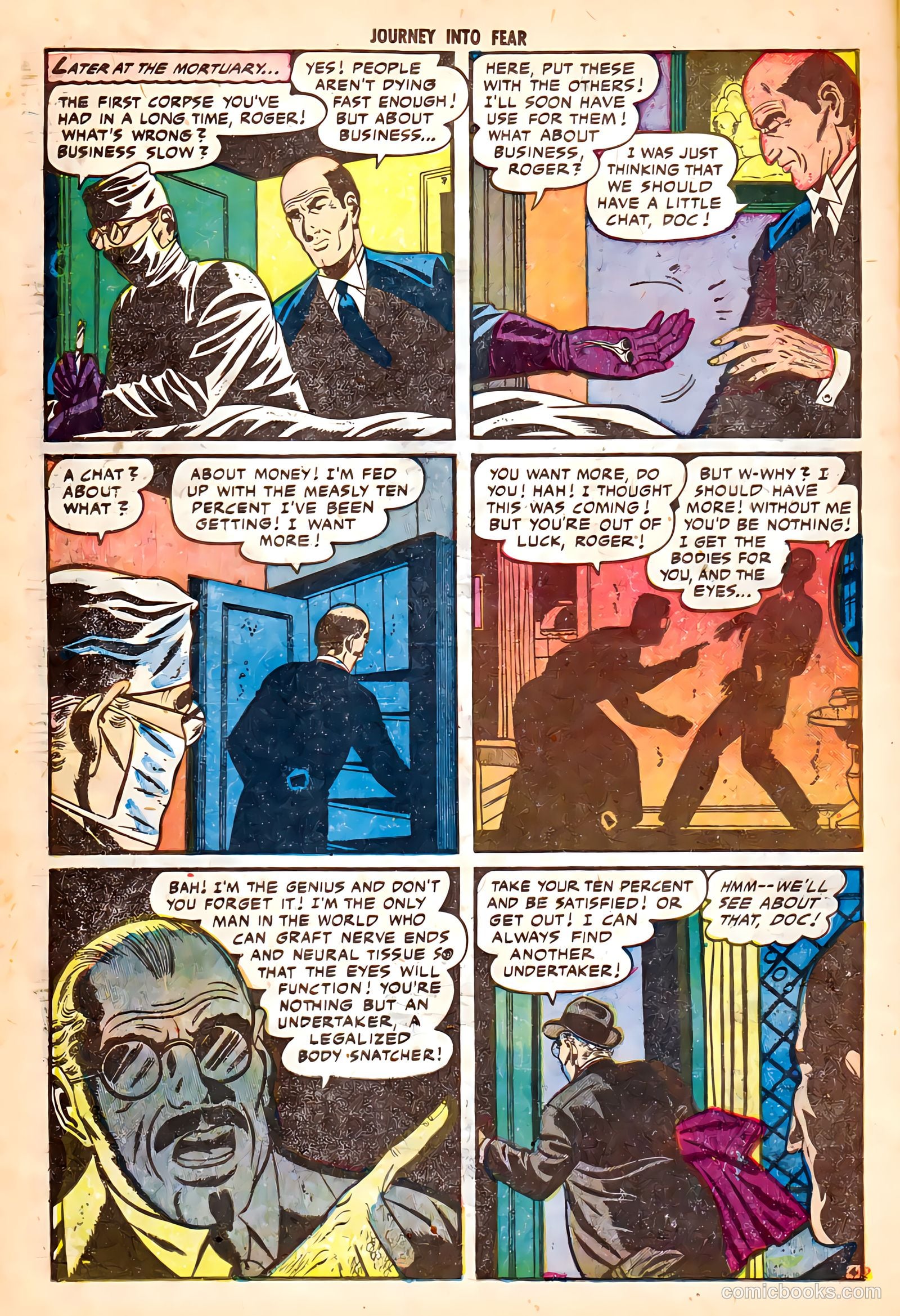 Journey into Fear #21 (1954) — page 14 of 36