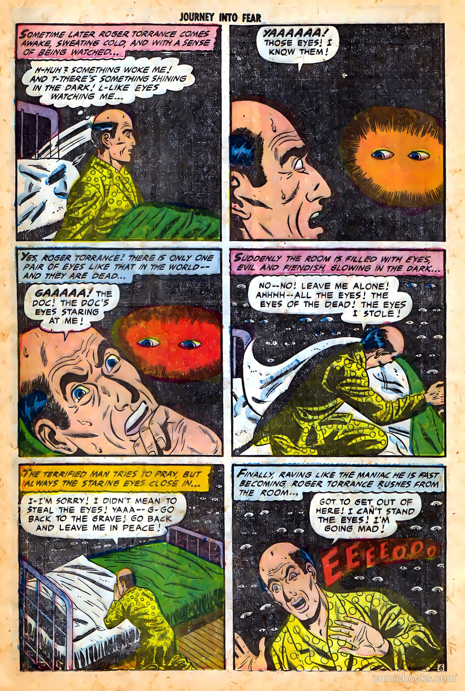Journey into Fear #21 (1954) — page 16 of 36