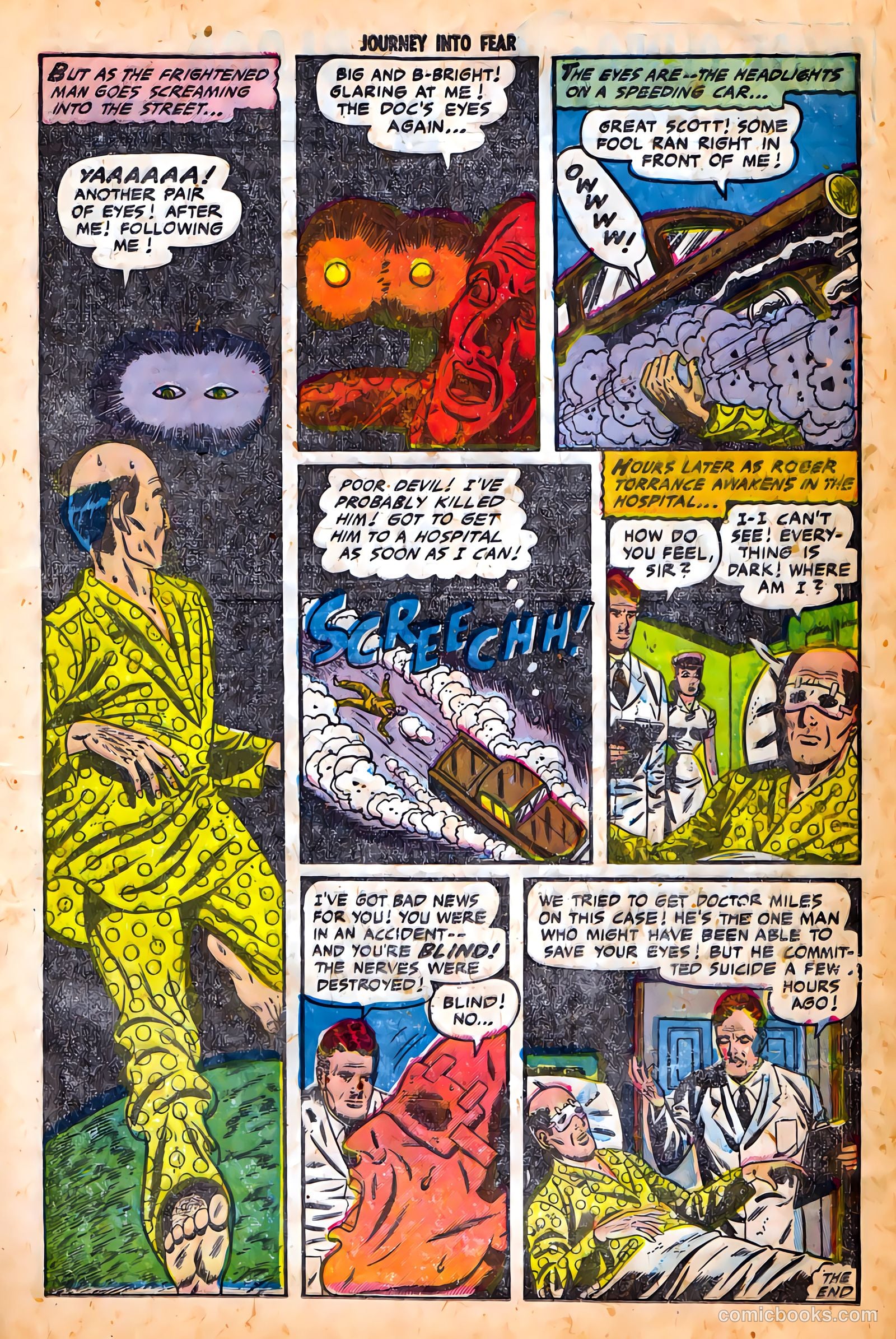 Journey into Fear #21 (1954) — page 17 of 36