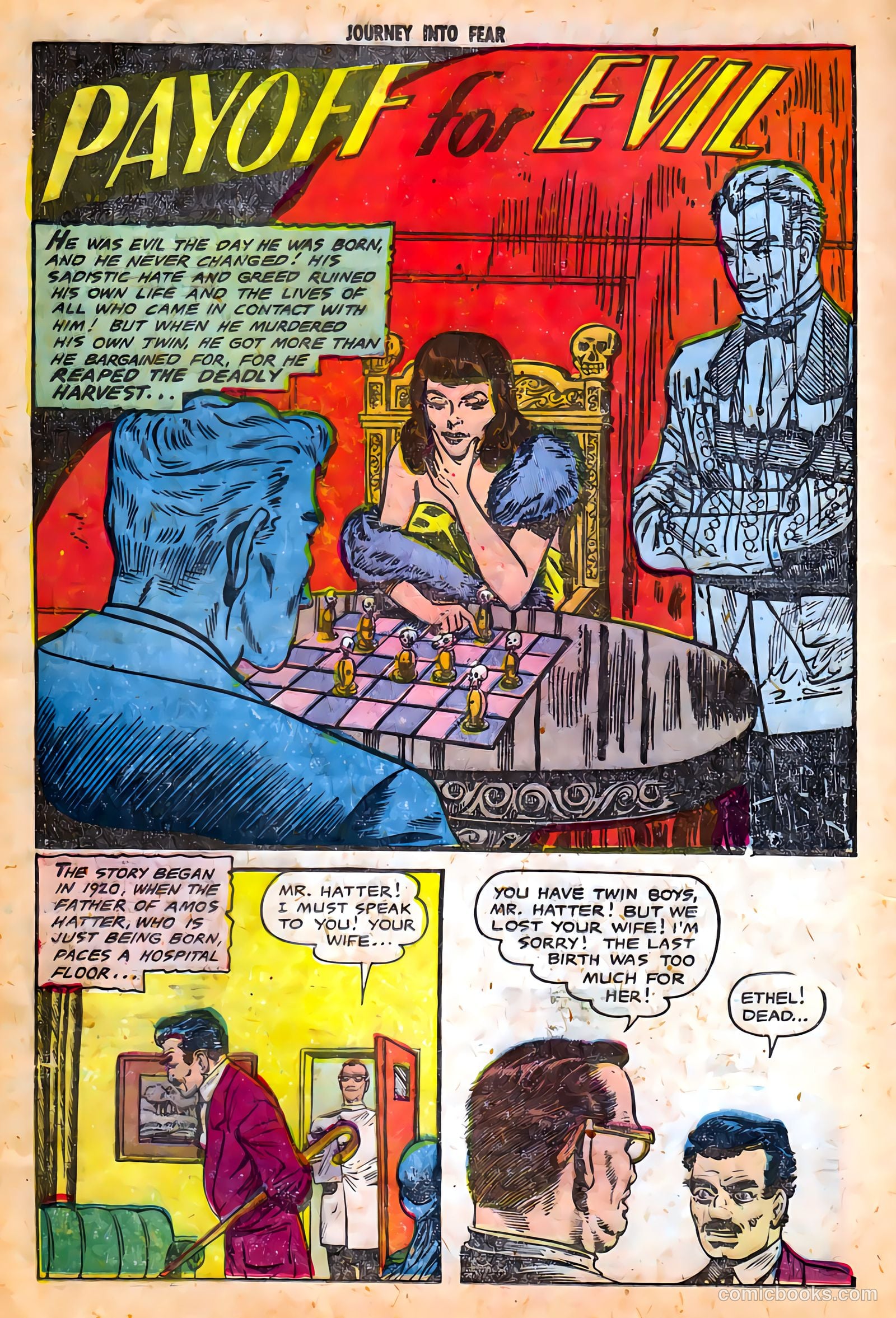Journey into Fear #21 (1954) — page 20 of 36