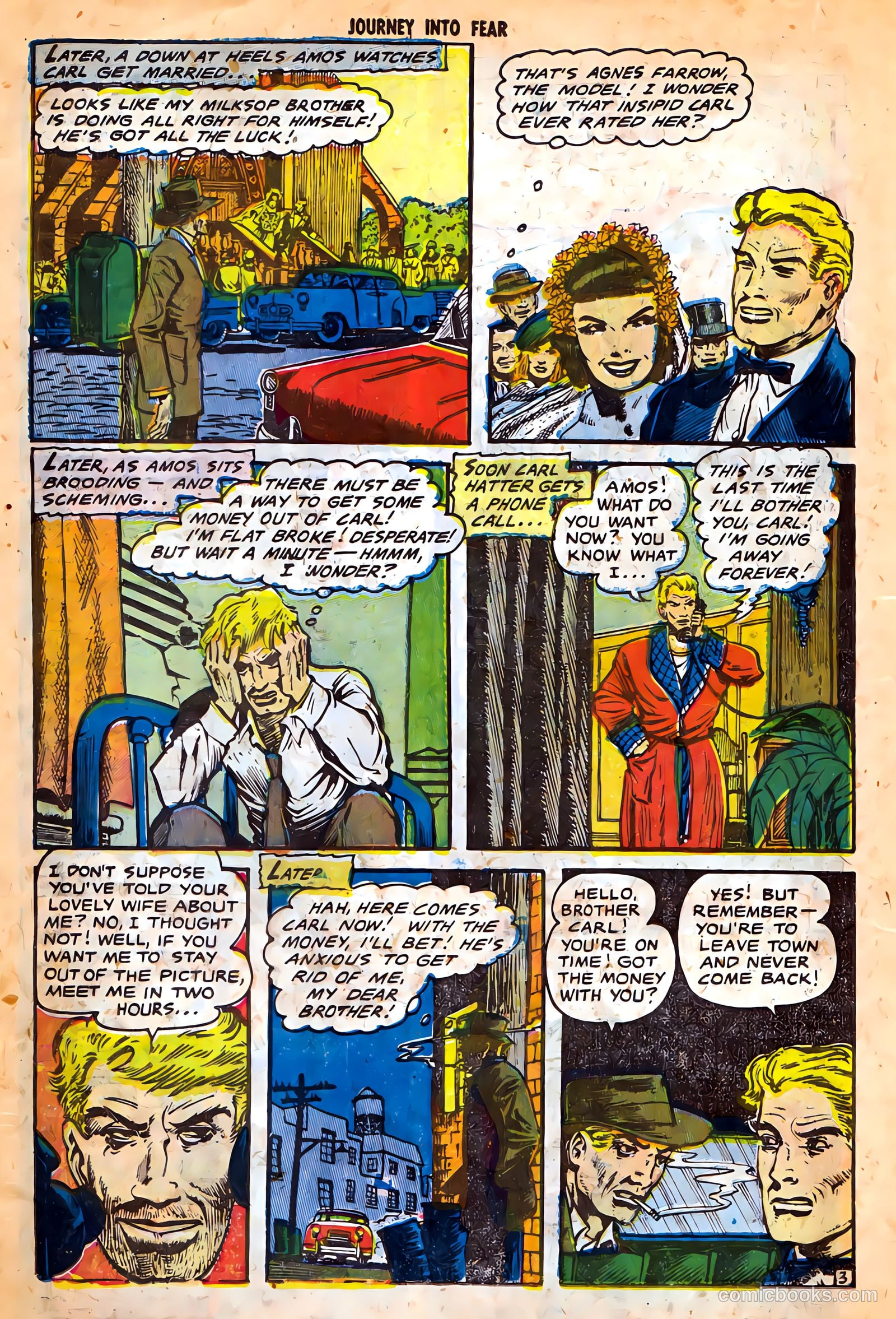 Journey into Fear #21 (1954) — page 22 of 36