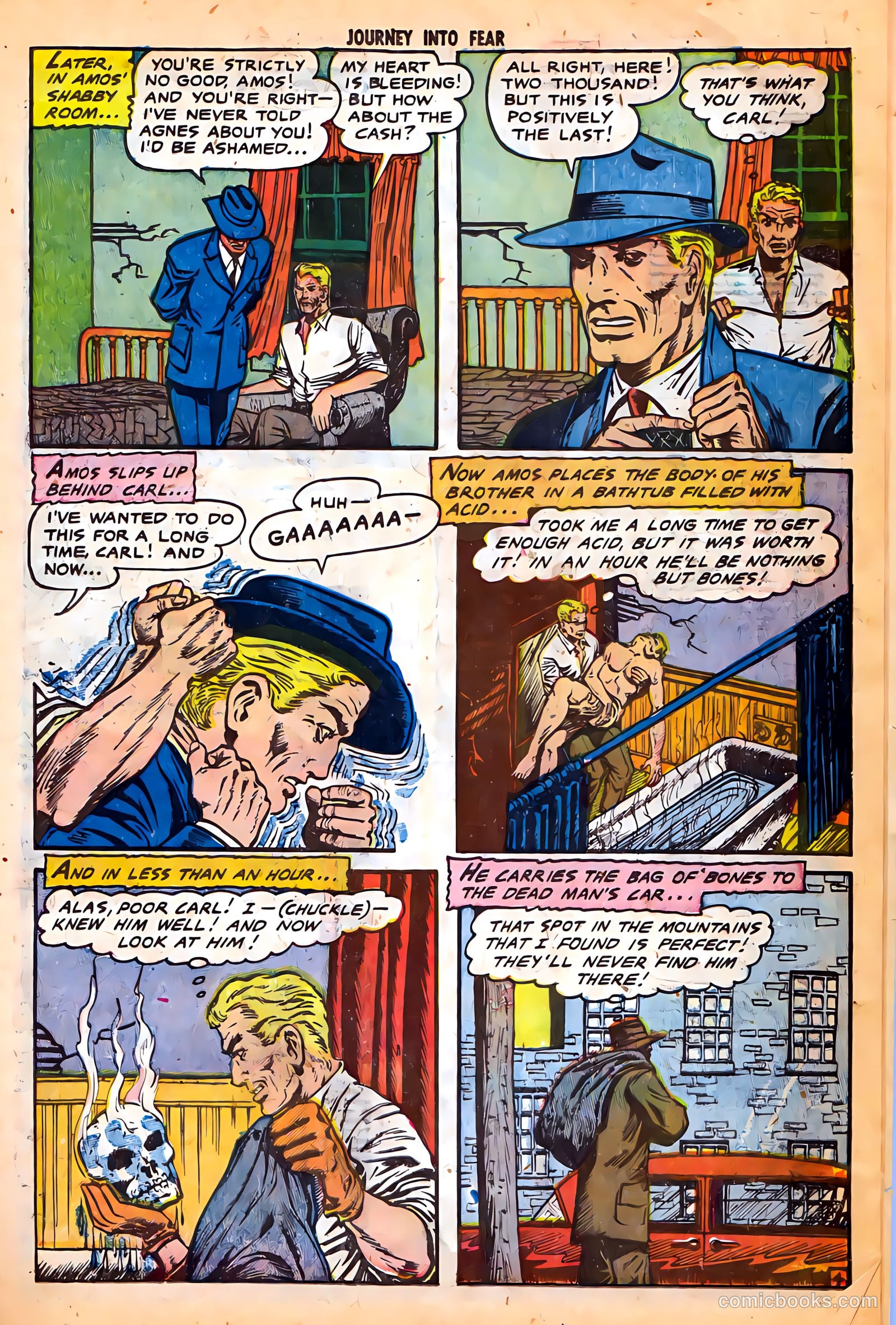 Journey into Fear #21 (1954) — page 23 of 36
