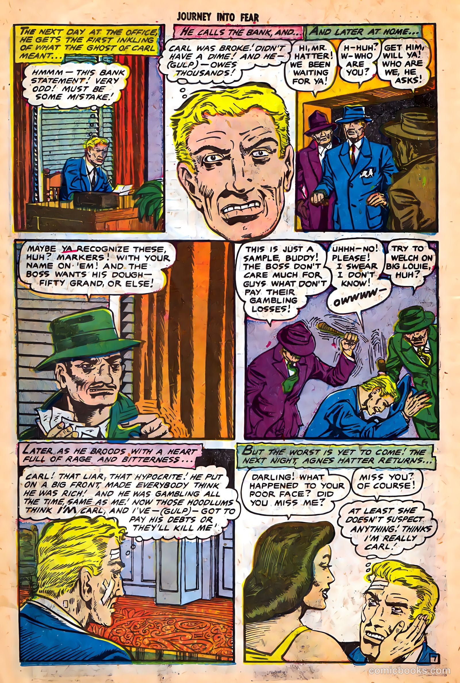 Journey into Fear #21 (1954) — page 26 of 36