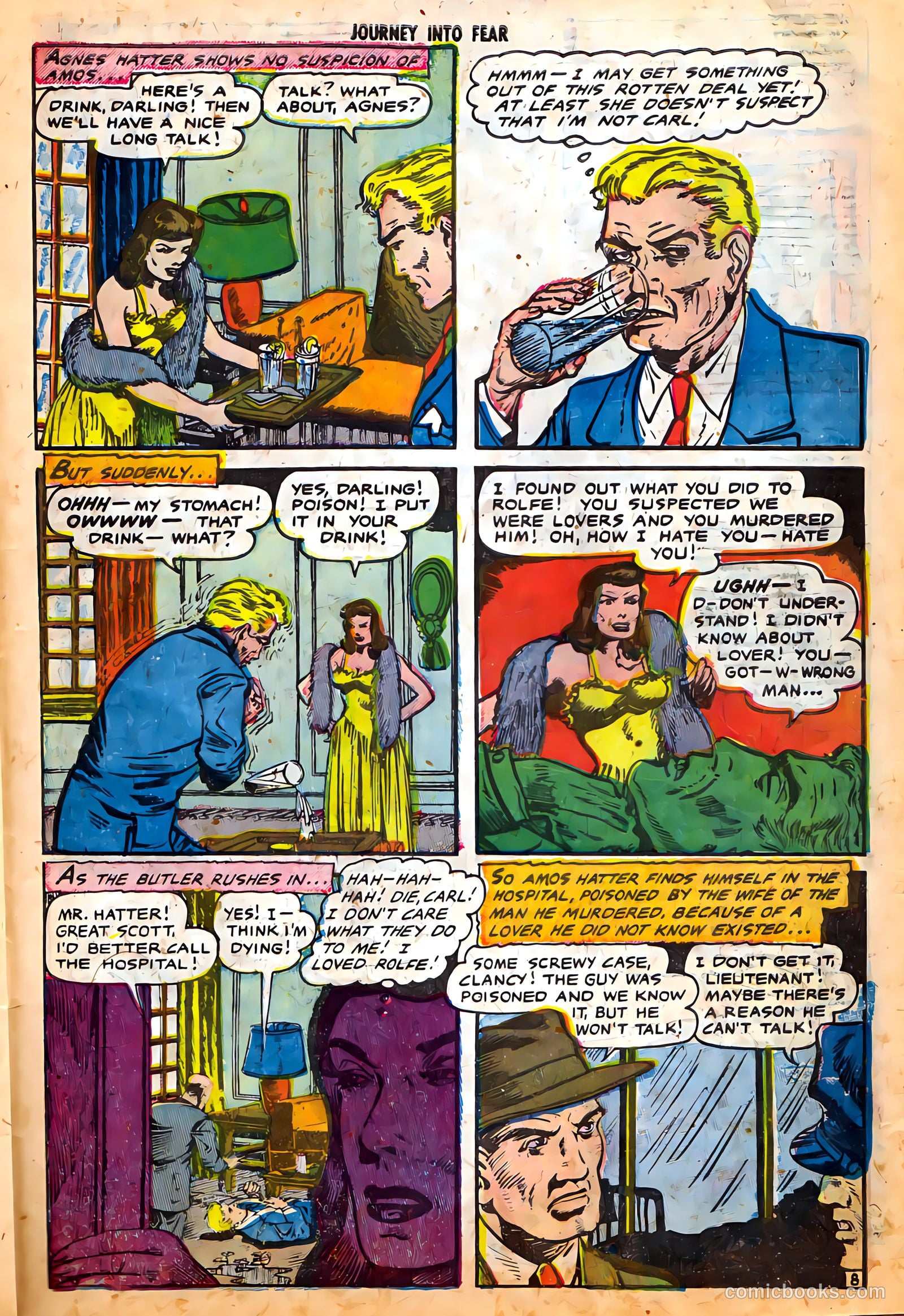 Journey into Fear #21 (1954) — page 27 of 36