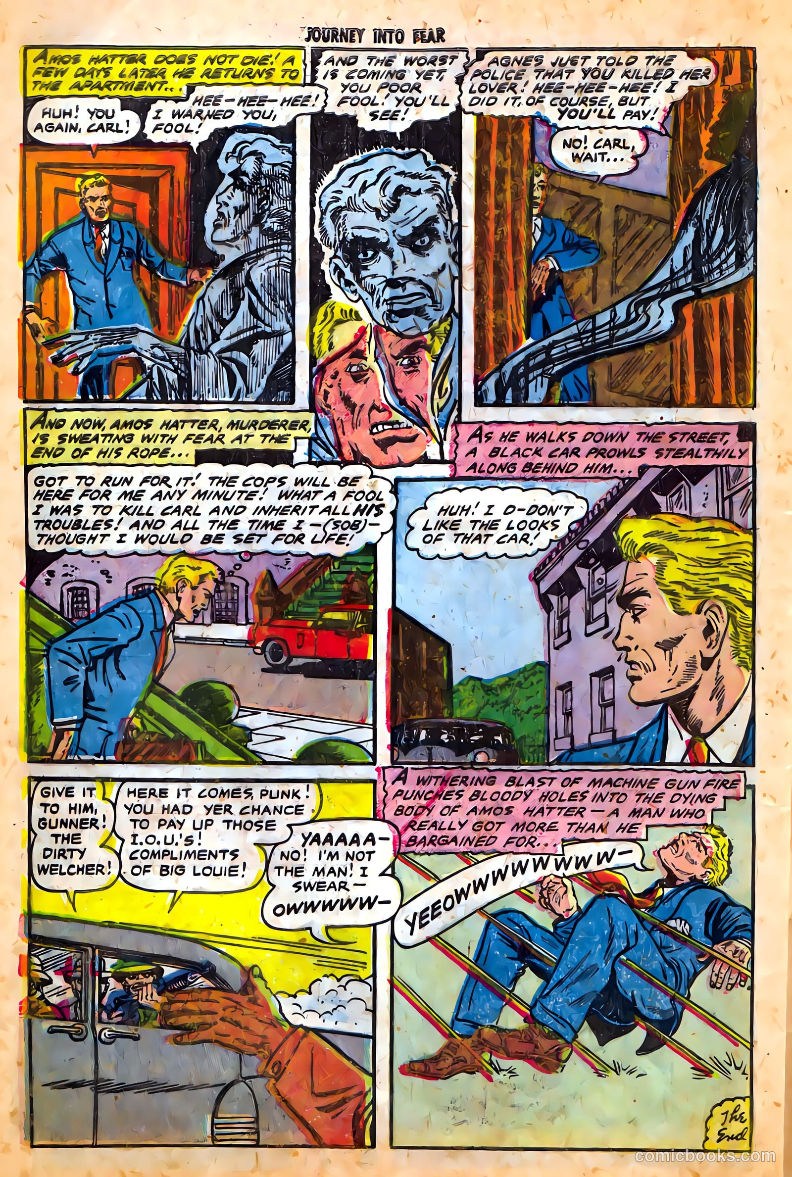 Journey into Fear #21 (1954) — page 28 of 36