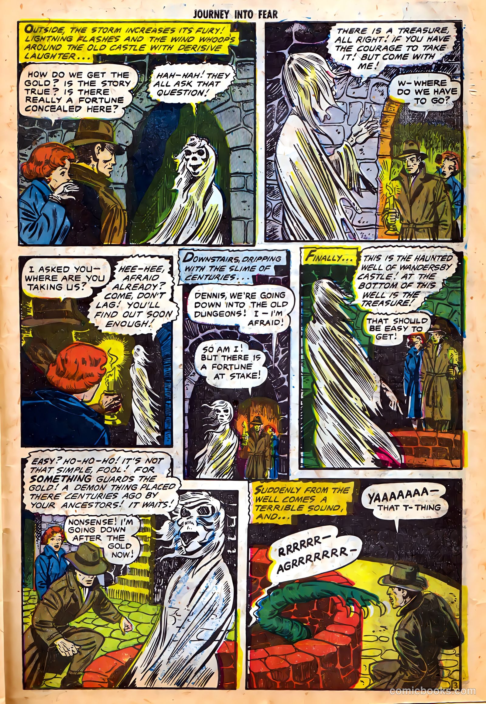Journey into Fear #21 (1954) — page 31 of 36