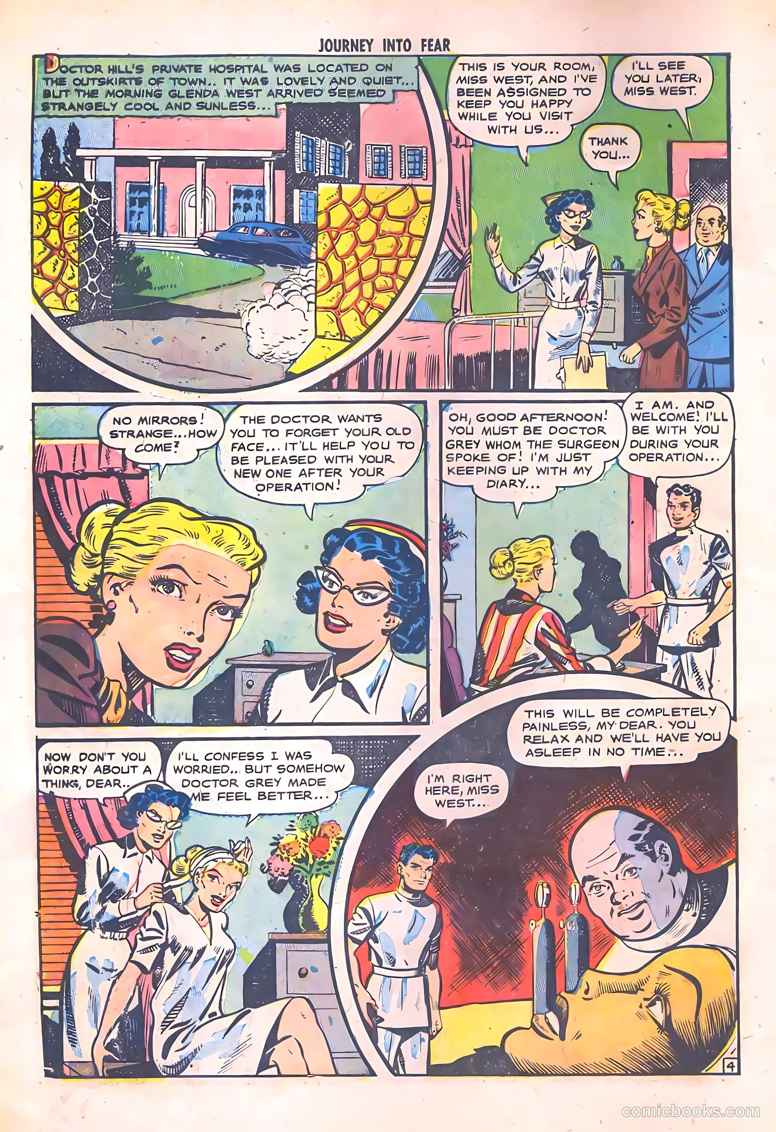 Journey into Fear #3 (1951) — page 6 of 36