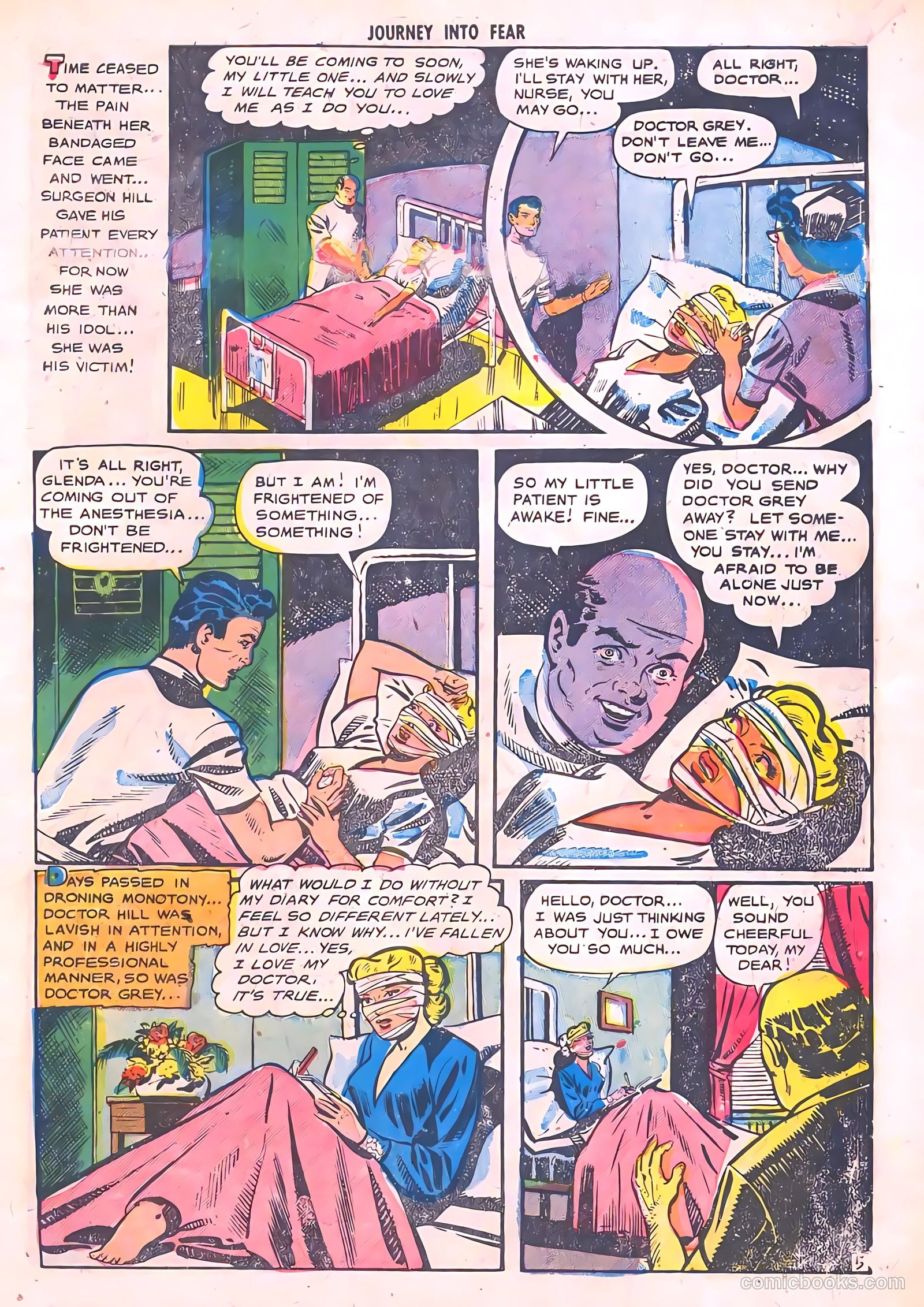 Journey into Fear #3 (1951) — page 7 of 36
