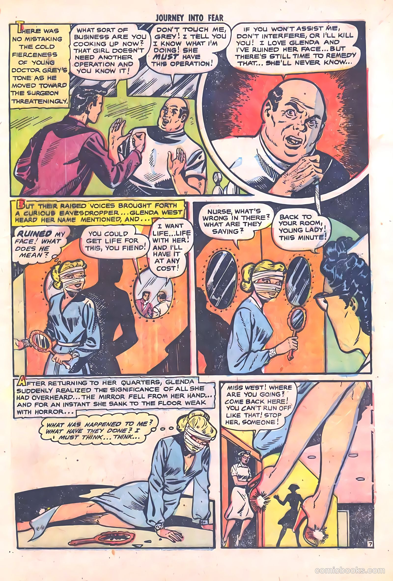 Journey into Fear #3 (1951) — page 9 of 36