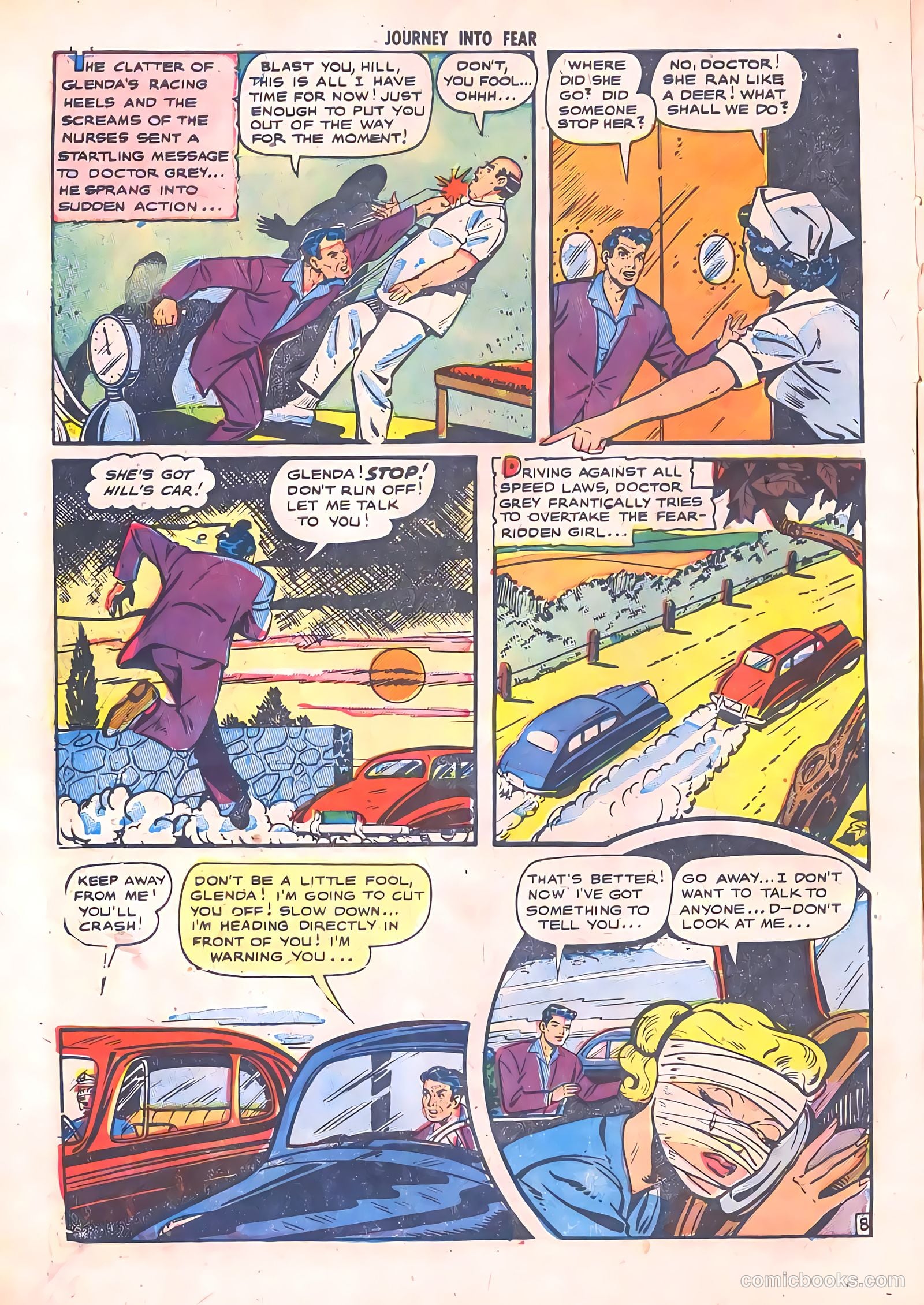 Journey into Fear #3 (1951) — page 10 of 36