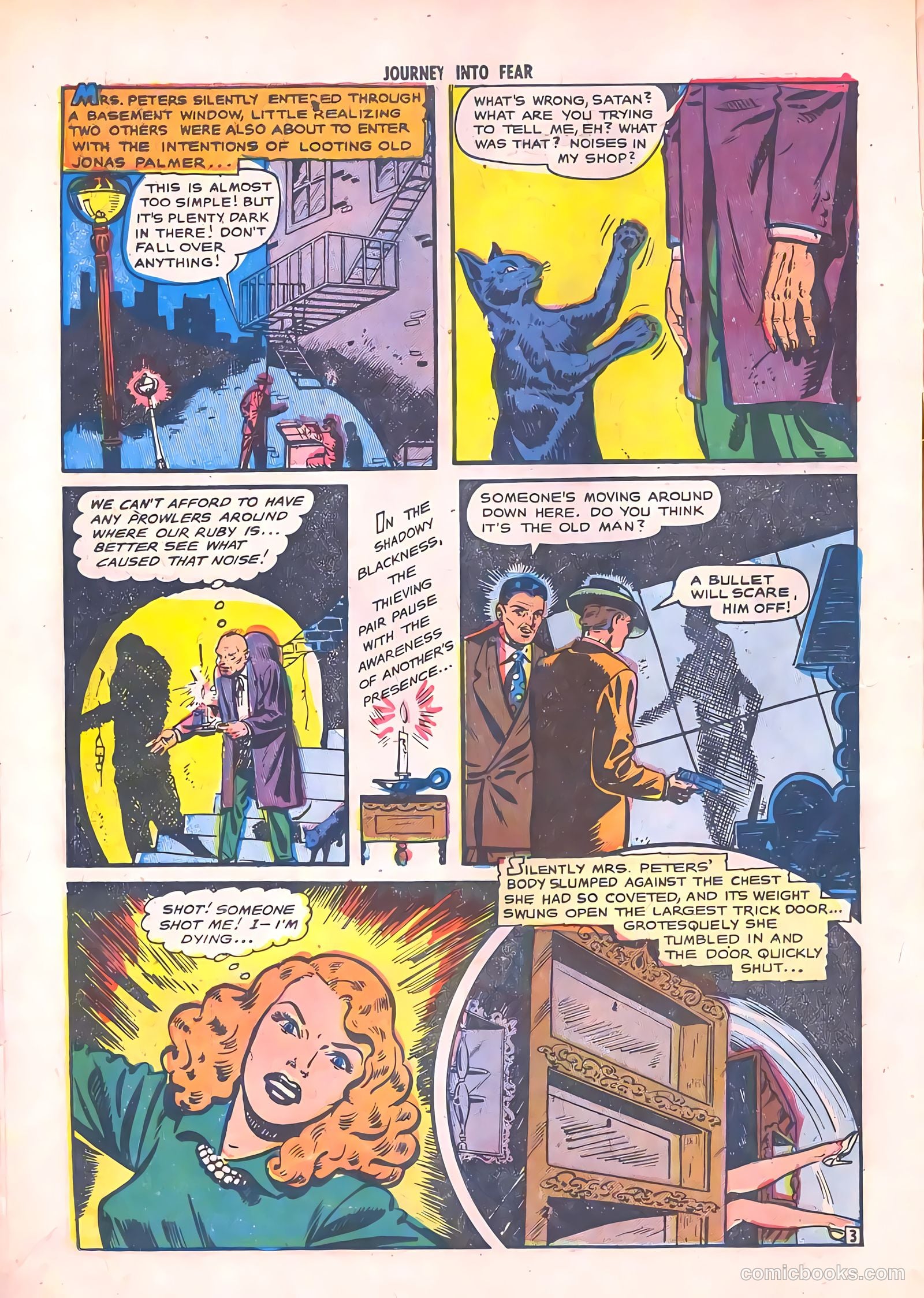 Journey into Fear #3 (1951) — page 14 of 36