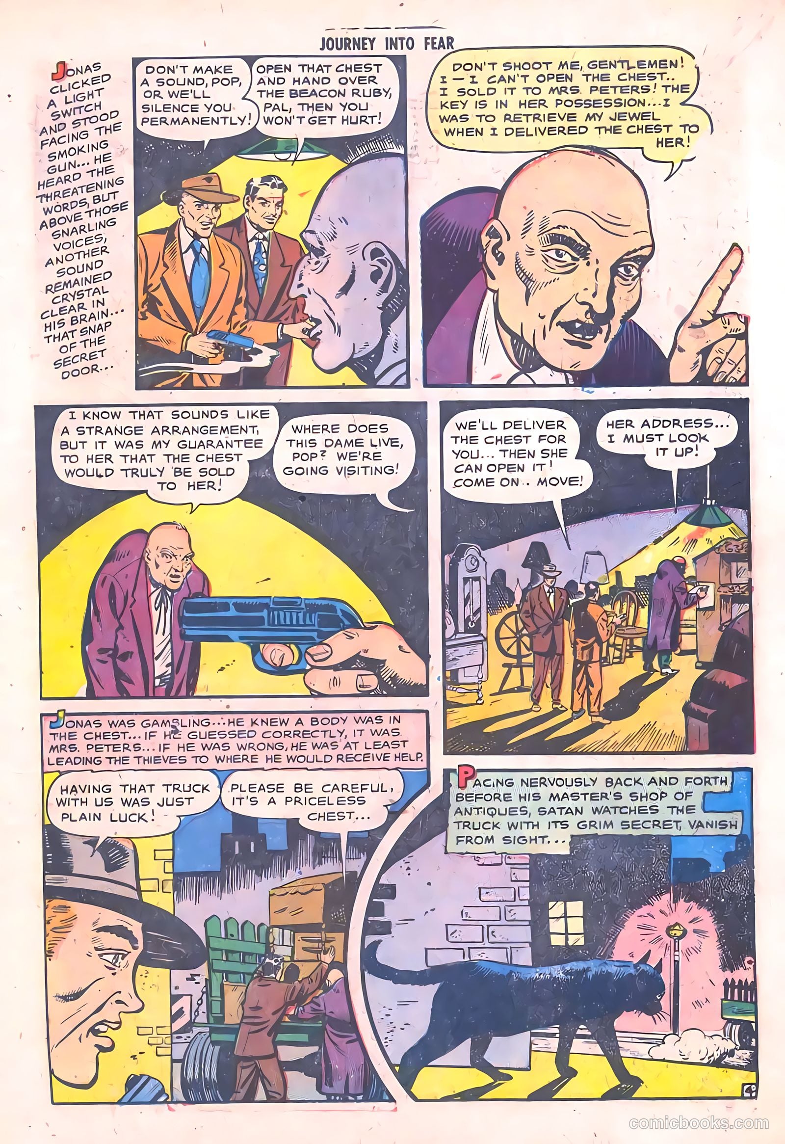 Journey into Fear #3 (1951) — page 15 of 36