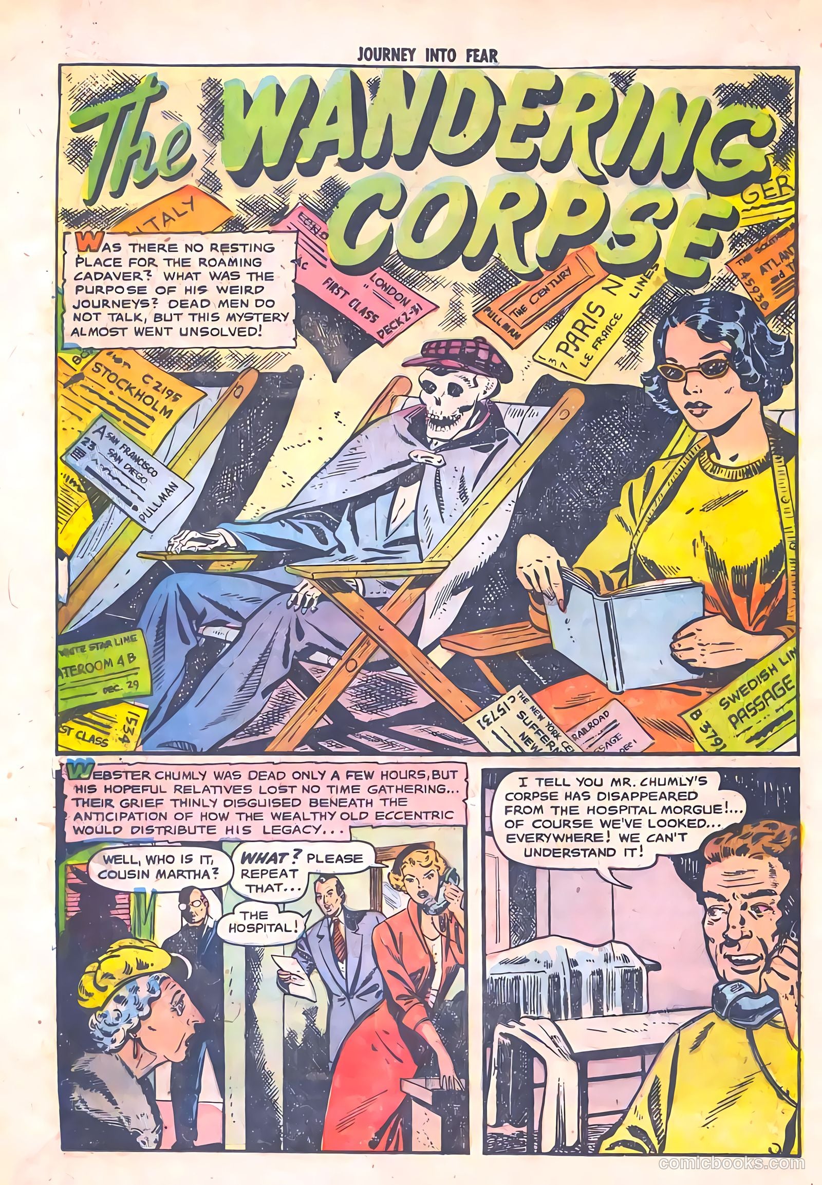 Journey into Fear #3 (1951) — page 20 of 36