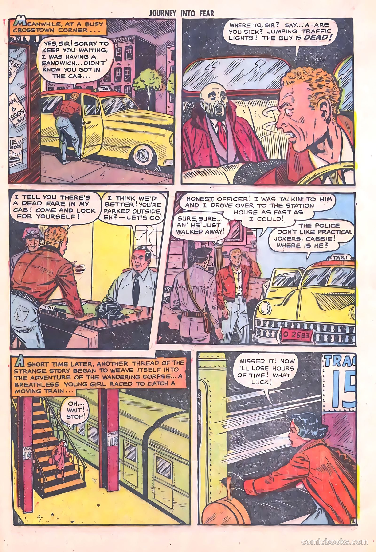 Journey into Fear #3 (1951) — page 21 of 36