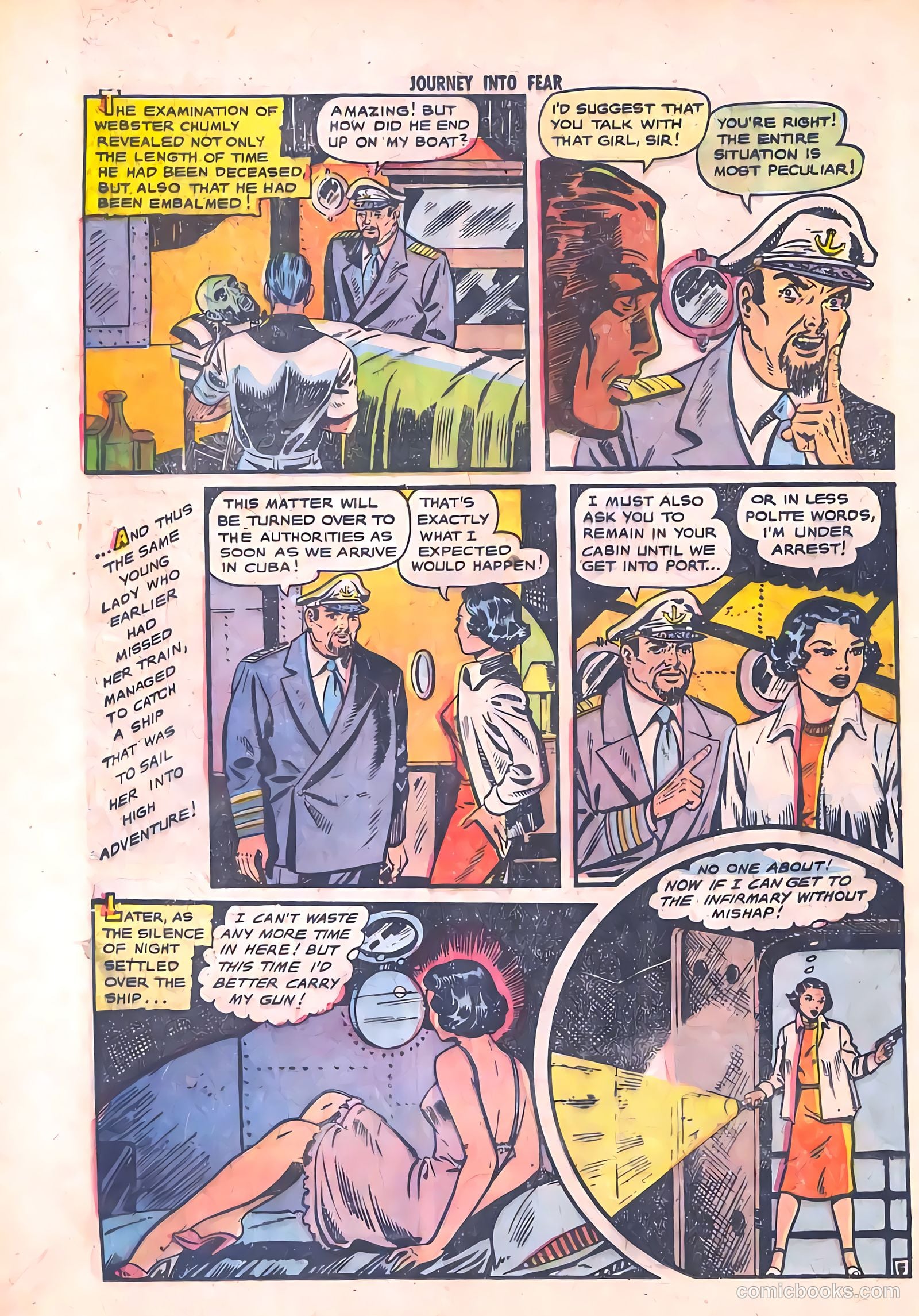 Journey into Fear #3 (1951) — page 24 of 36