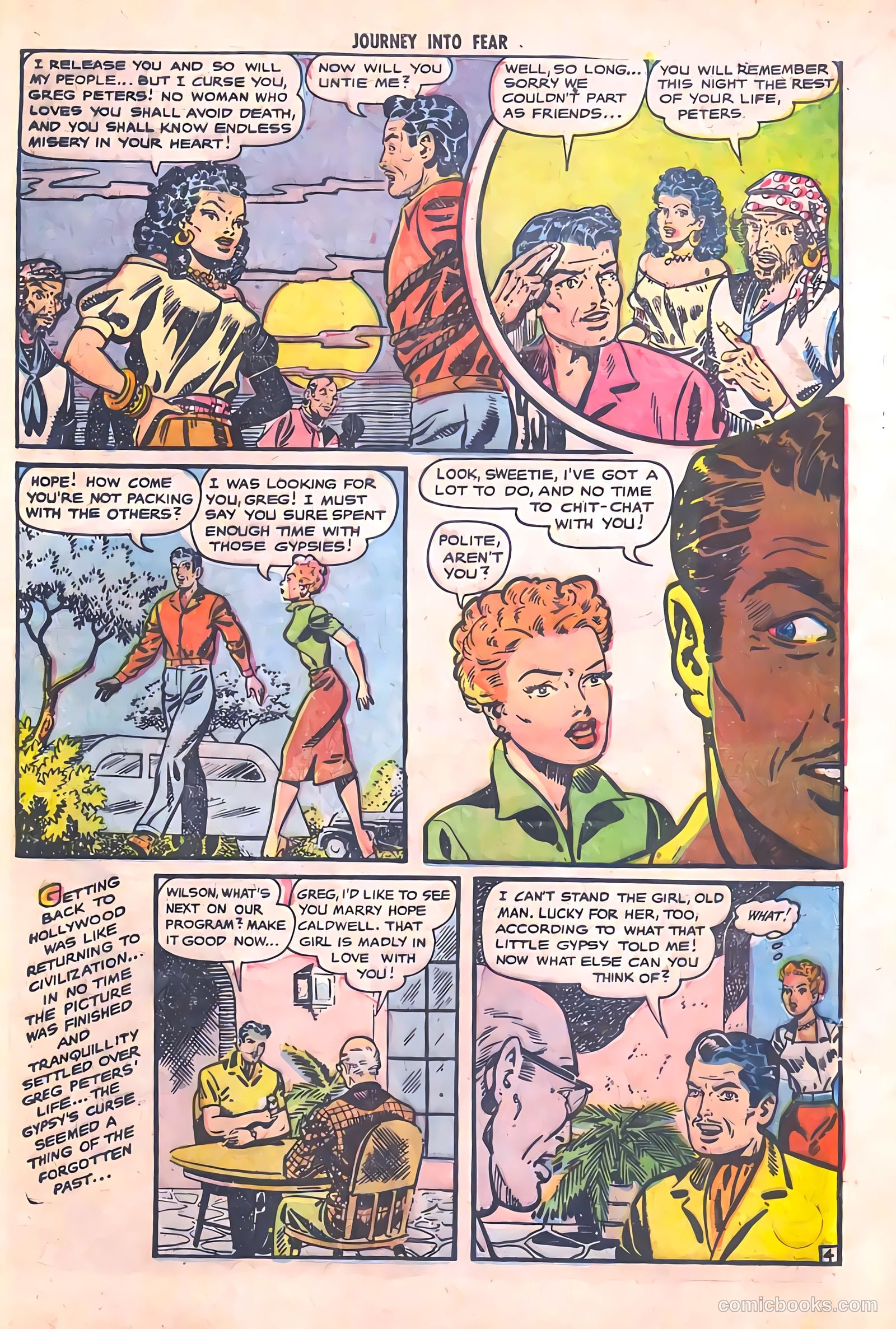 Journey into Fear #3 (1951) — page 29 of 36