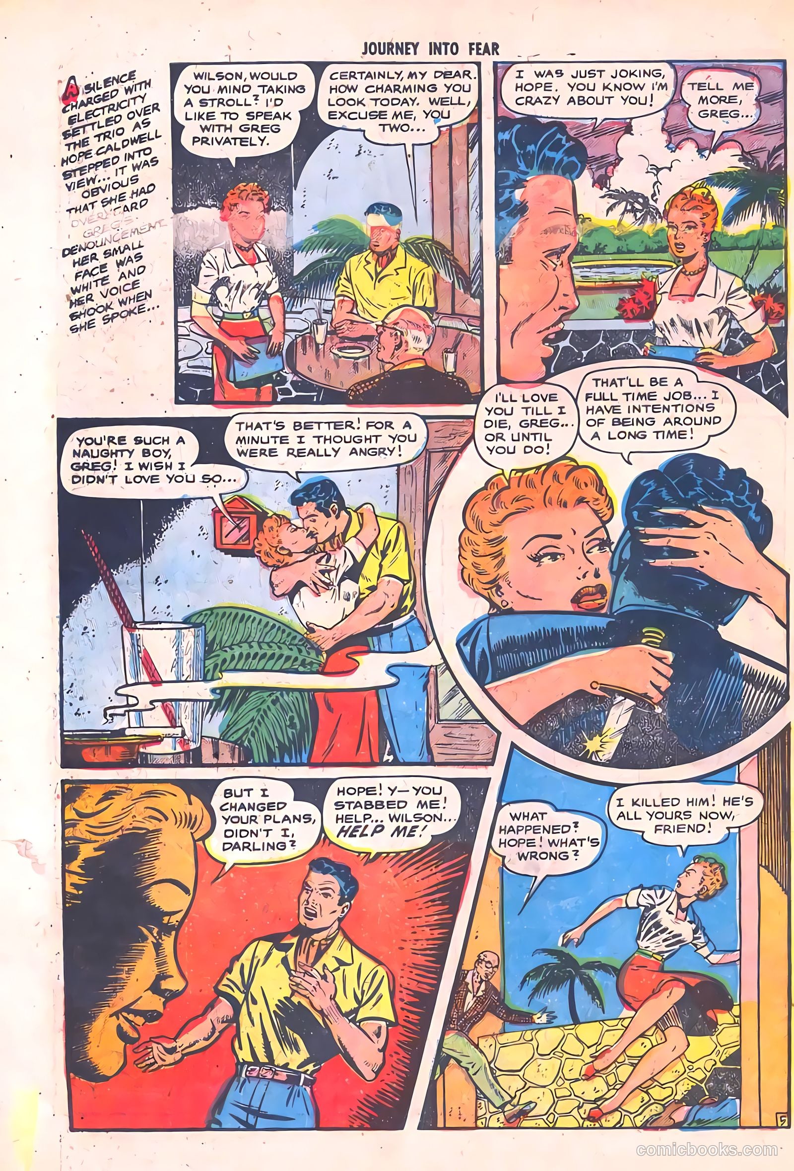 Journey into Fear #3 (1951) — page 30 of 36