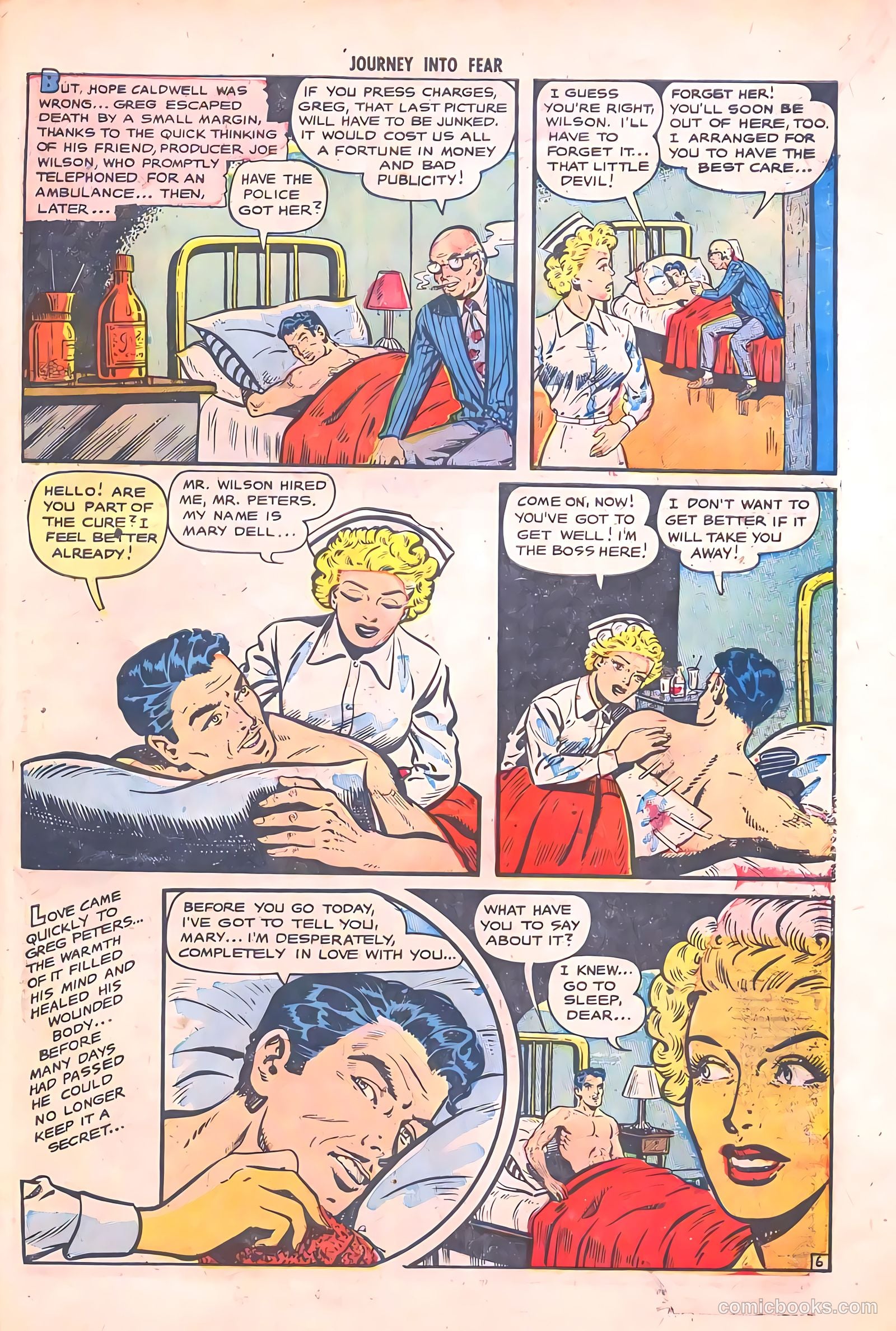 Journey into Fear #3 (1951) — page 31 of 36