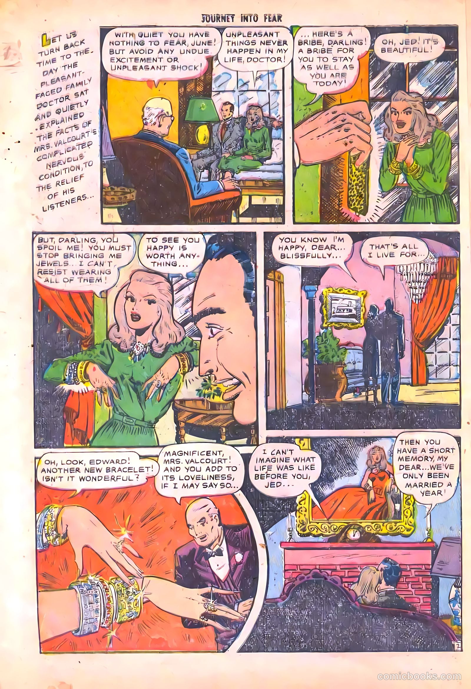 Journey into Fear #4 (1951) — page 4 of 36