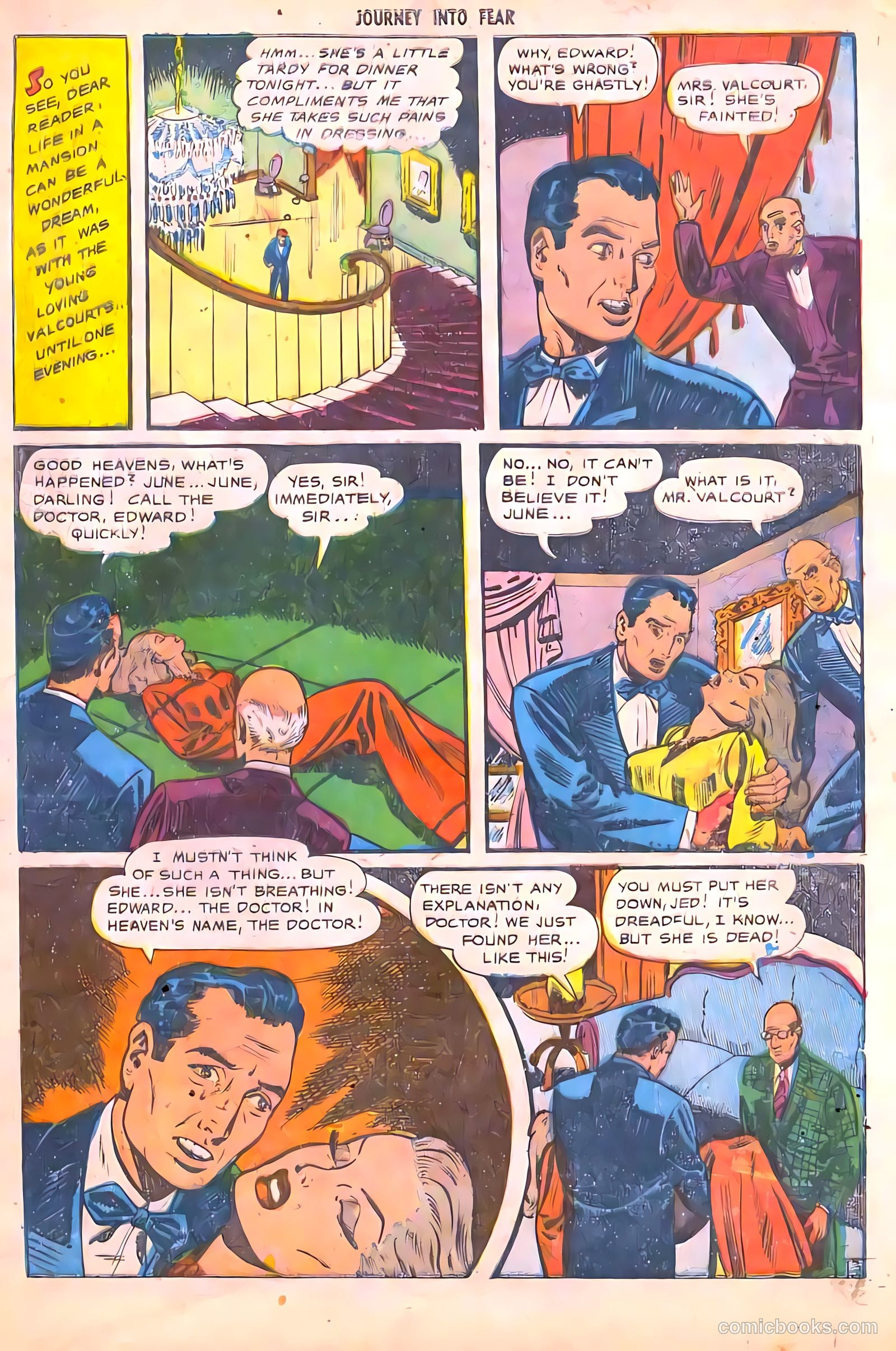 Journey into Fear #4 (1951) — page 5 of 36