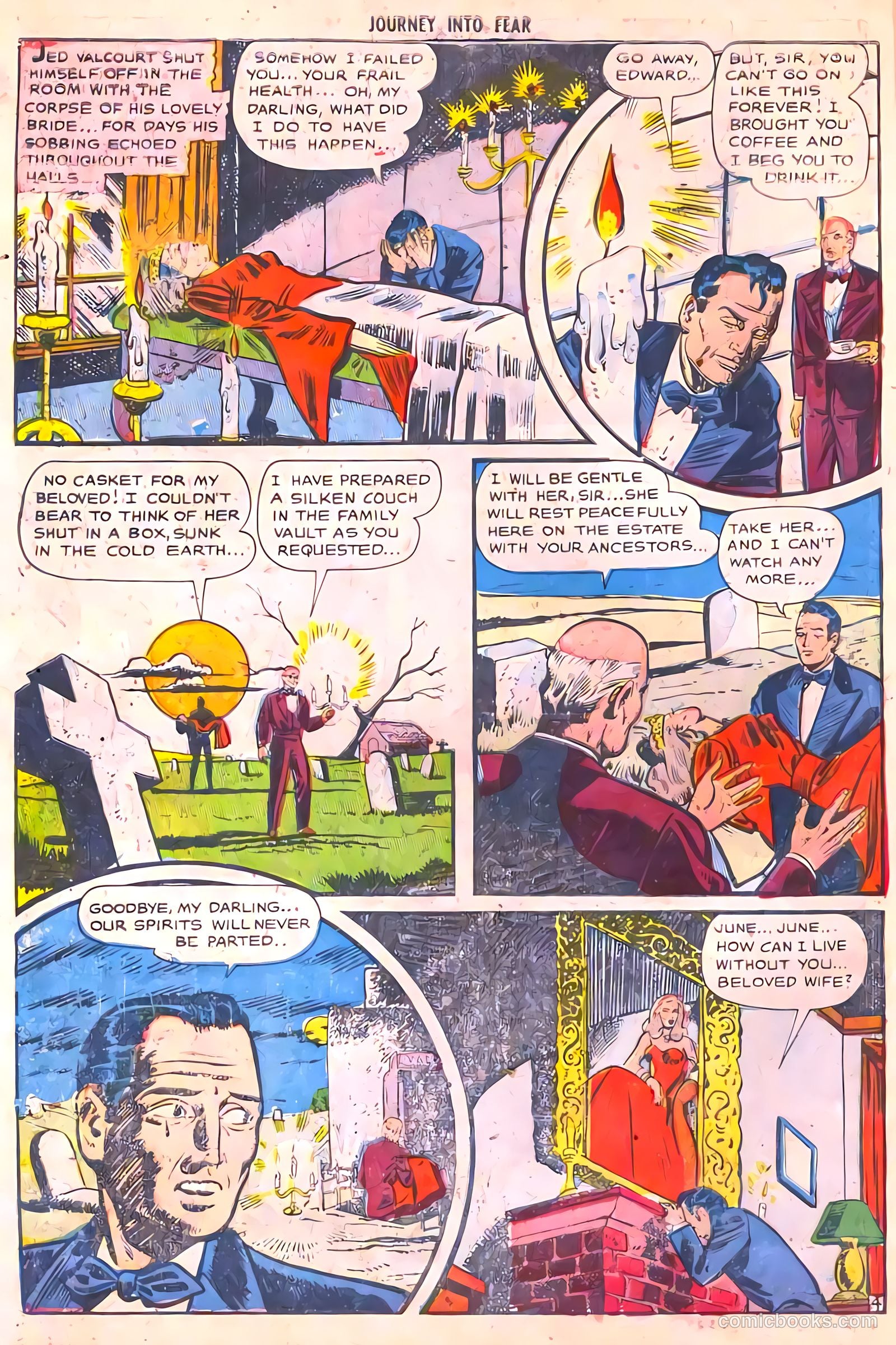 Journey into Fear #4 (1951) — page 6 of 36