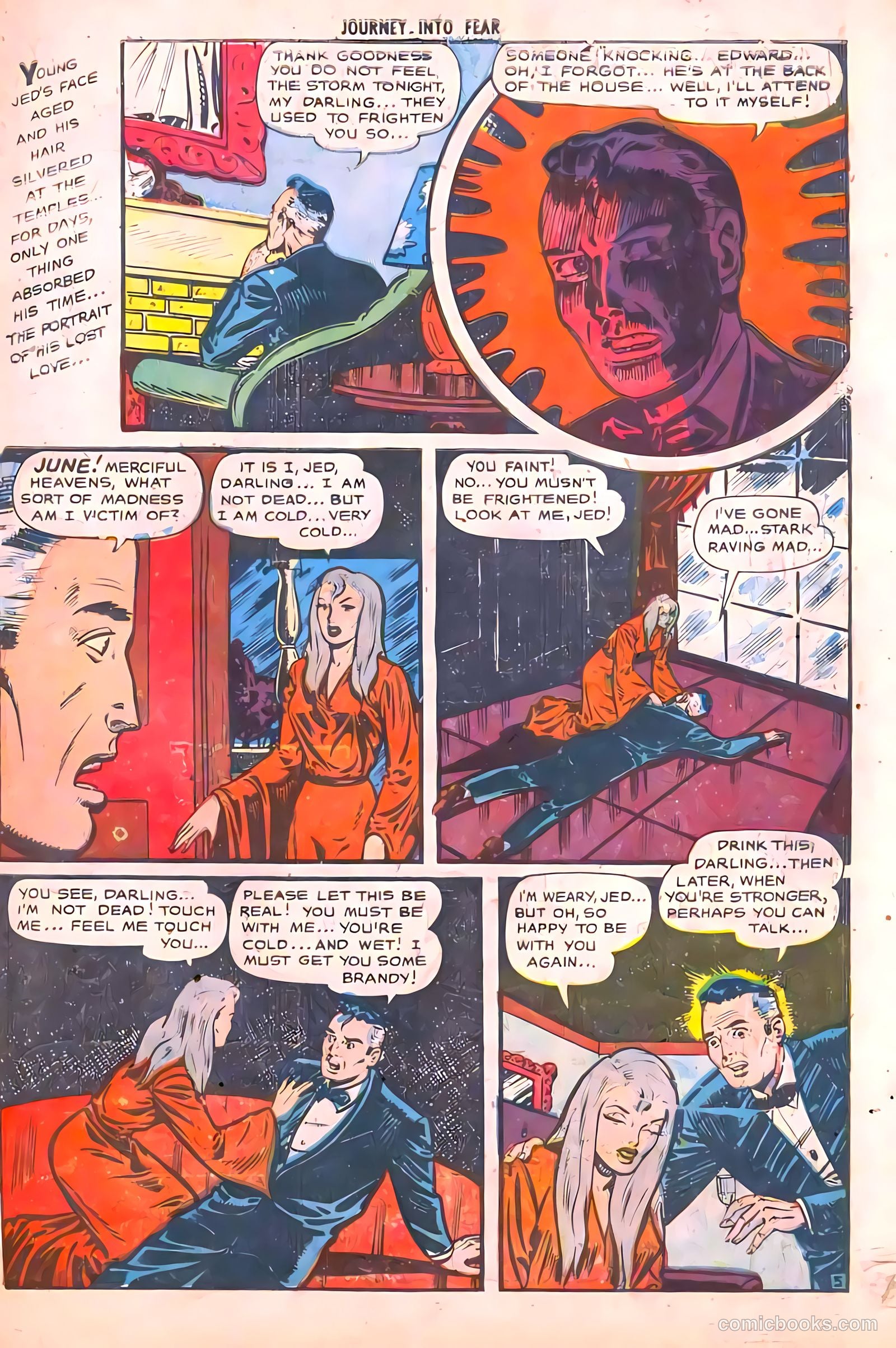 Journey into Fear #4 (1951) — page 7 of 36