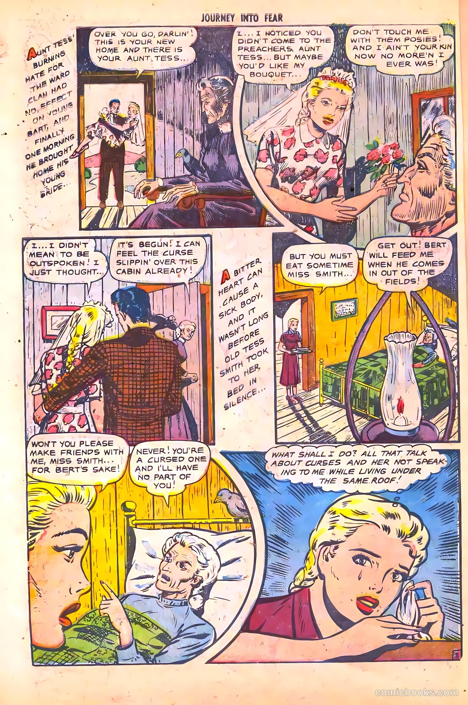 Journey into Fear #4 (1951) — page 10 of 36