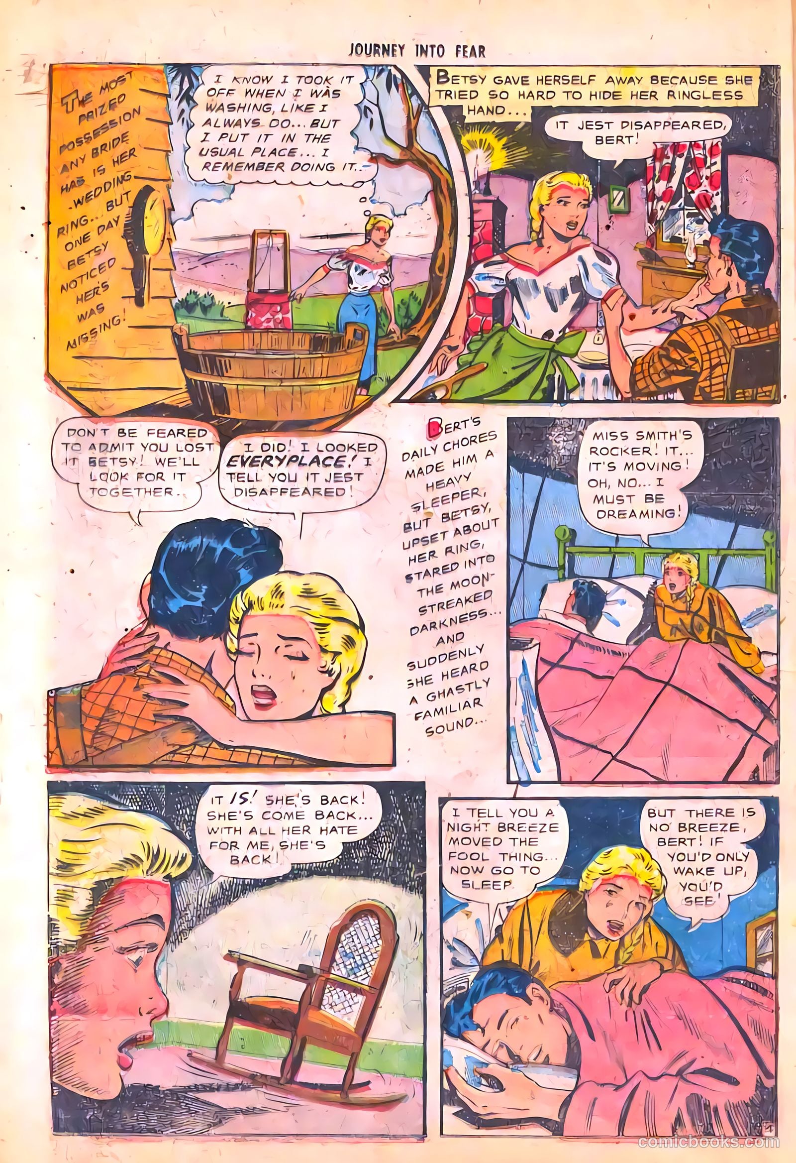 Journey into Fear #4 (1951) — page 12 of 36