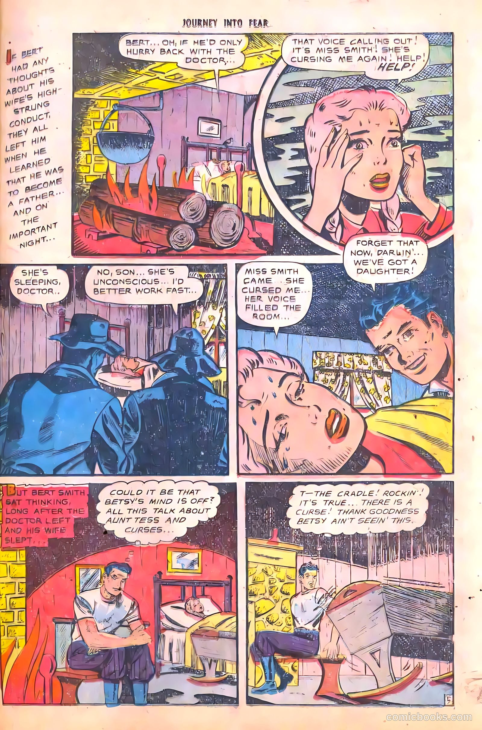 Journey into Fear #4 (1951) — page 13 of 36