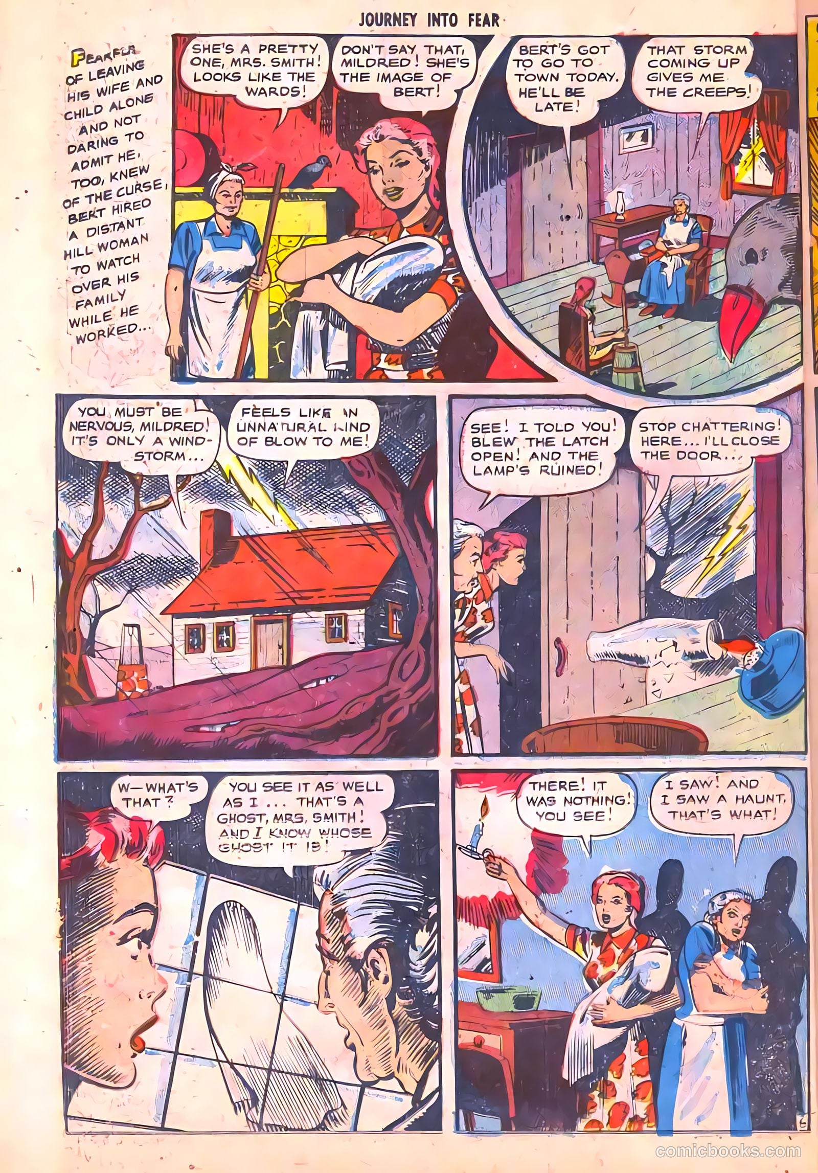 Journey into Fear #4 (1951) — page 14 of 36