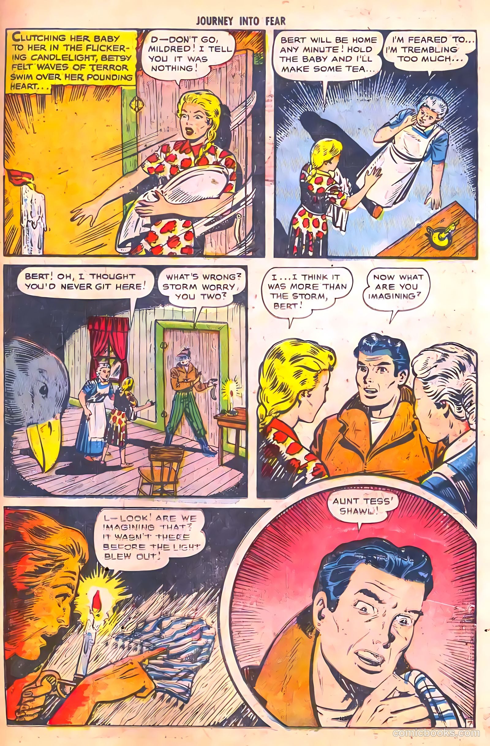 Journey into Fear #4 (1951) — page 15 of 36