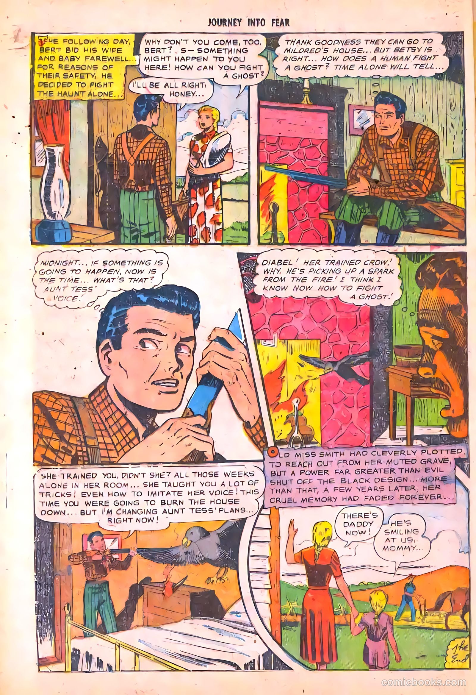 Journey into Fear #4 (1951) — page 16 of 36