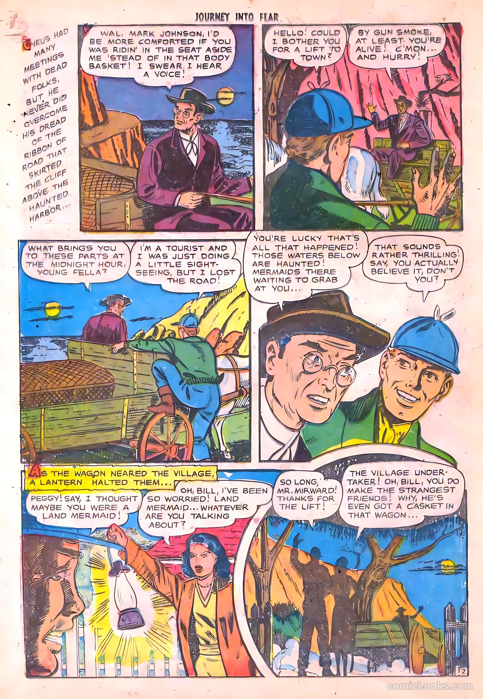 Journey into Fear #4 (1951) — page 20 of 36