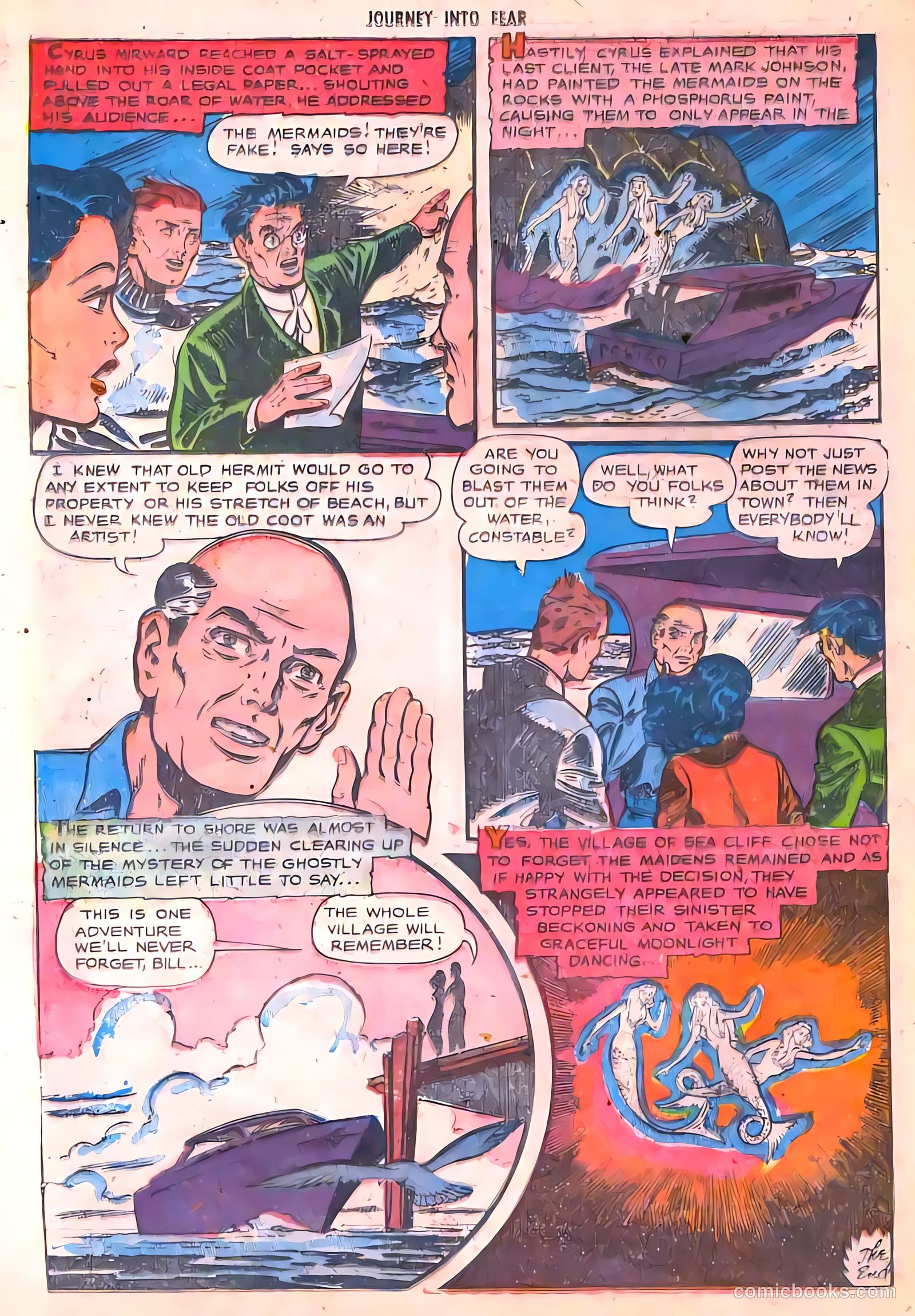 Journey into Fear #4 (1951) — page 24 of 36