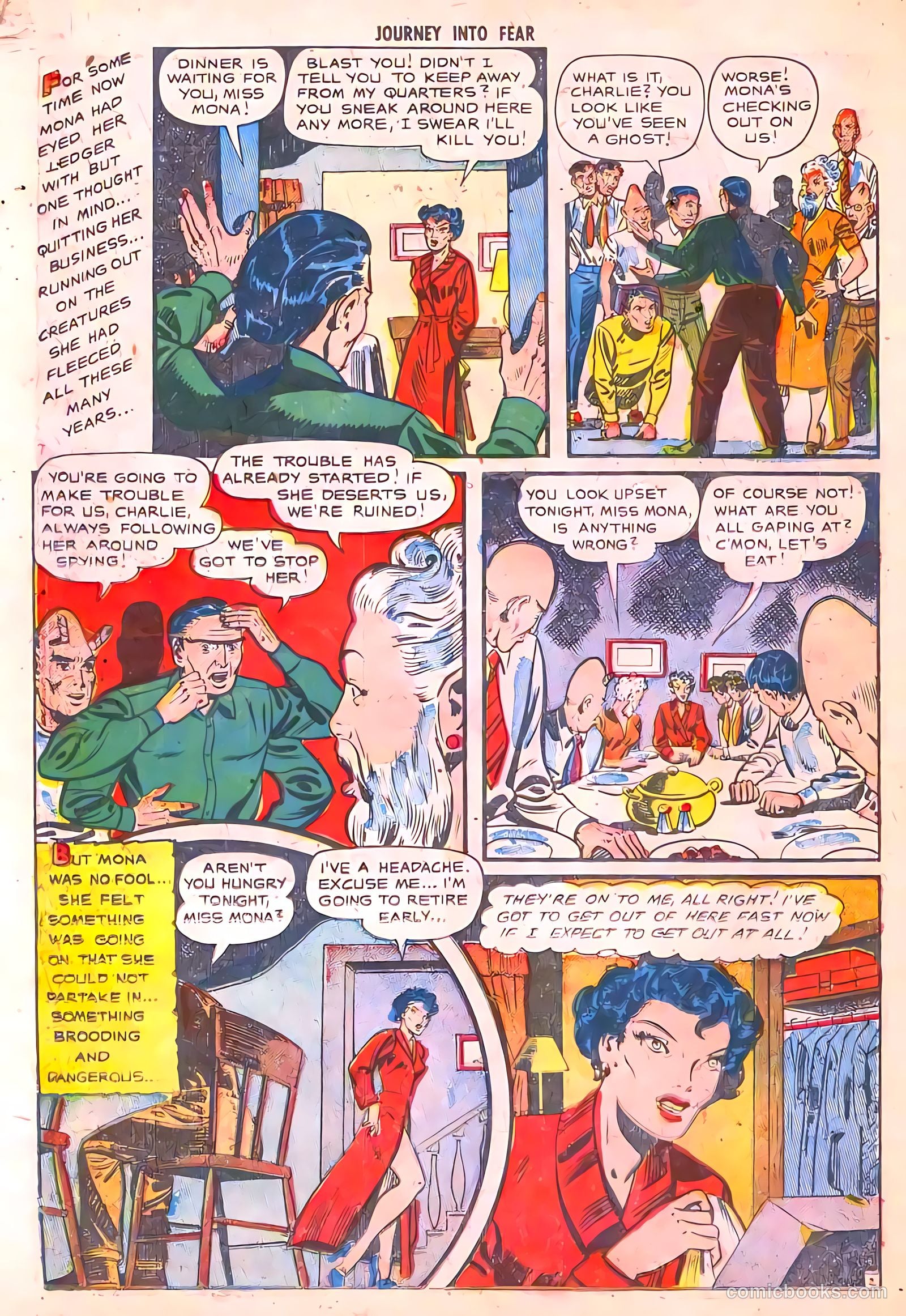 Journey into Fear #4 (1951) — page 26 of 36