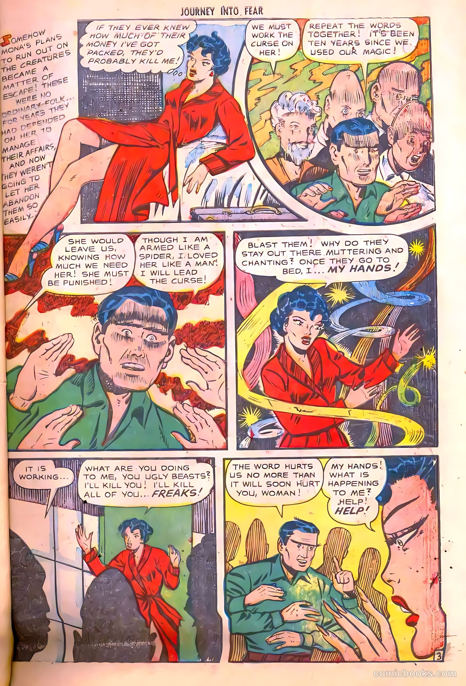 Journey into Fear #4 (1951) — page 27 of 36