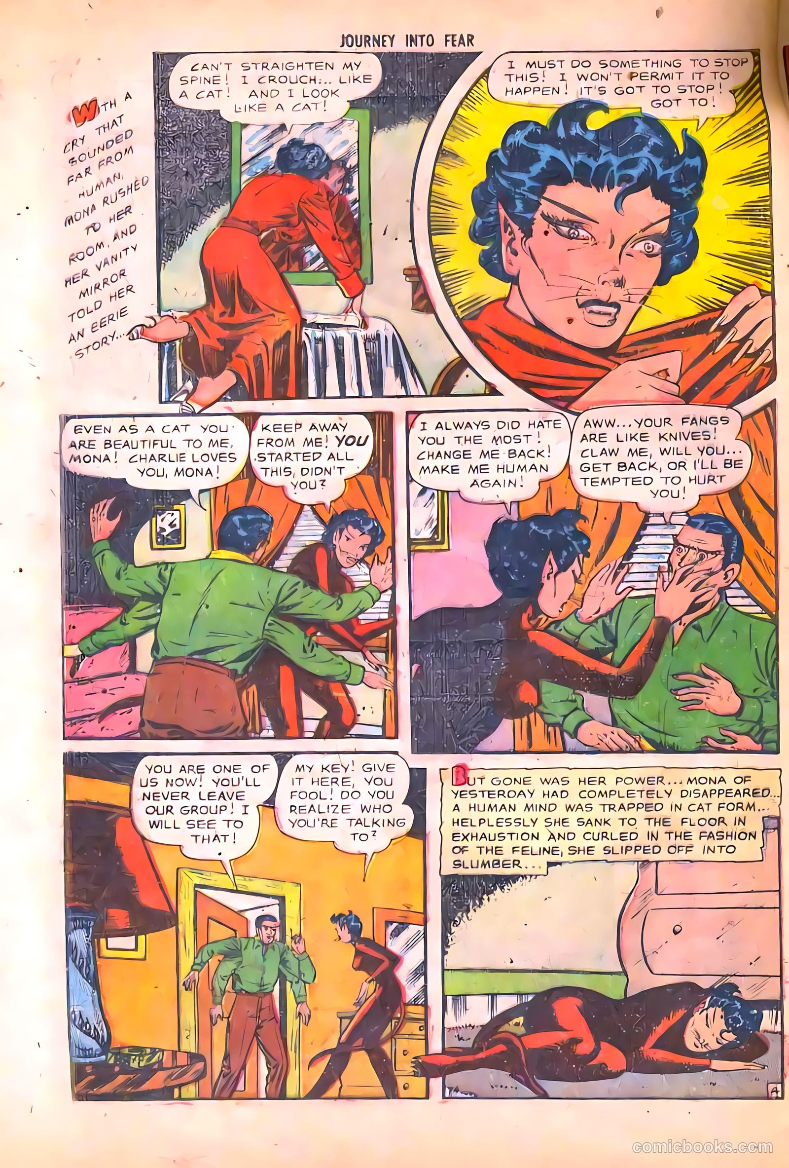 Journey into Fear #4 (1951) — page 28 of 36