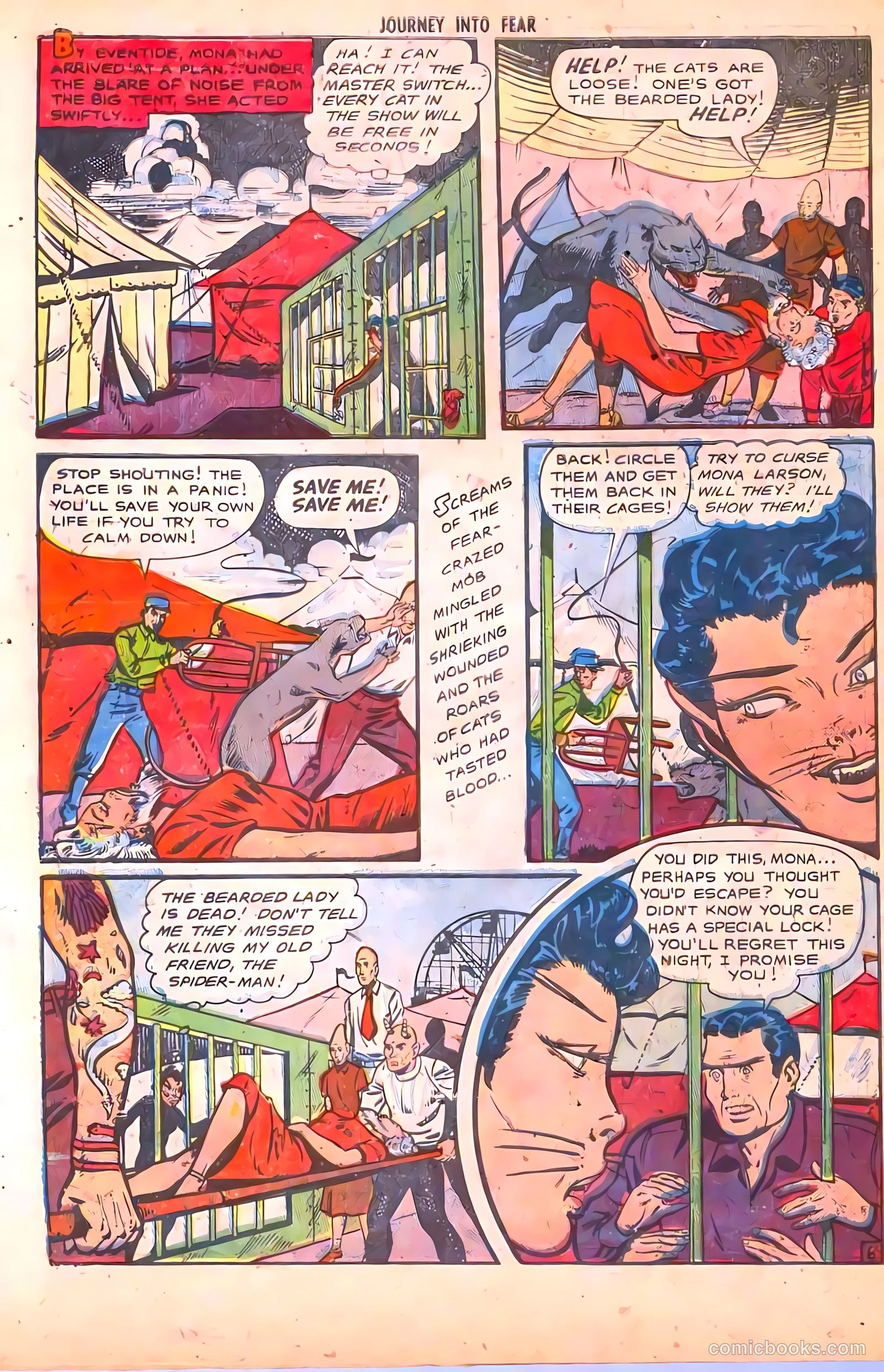 Journey into Fear #4 (1951) — page 30 of 36