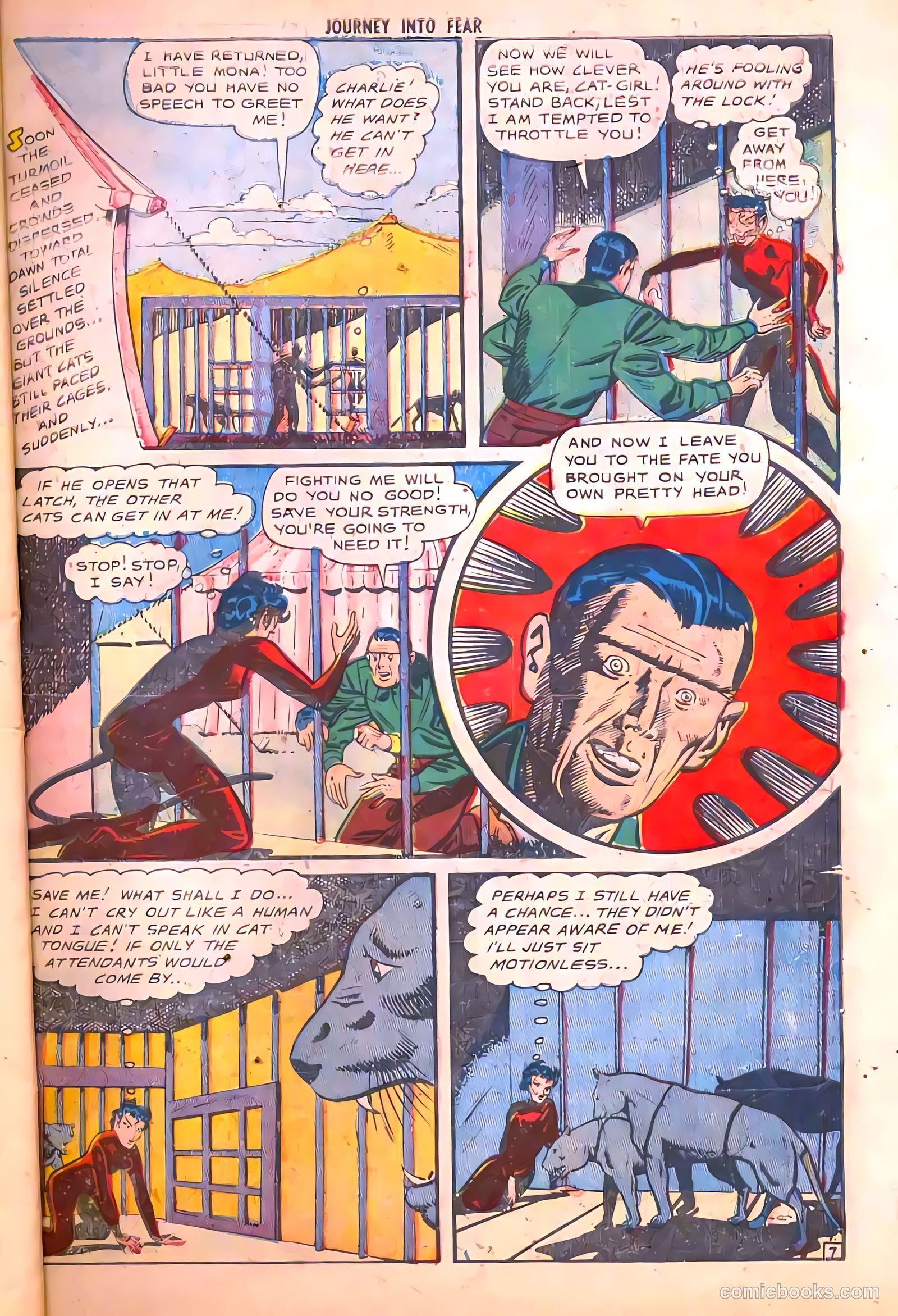 Journey into Fear #4 (1951) — page 31 of 36