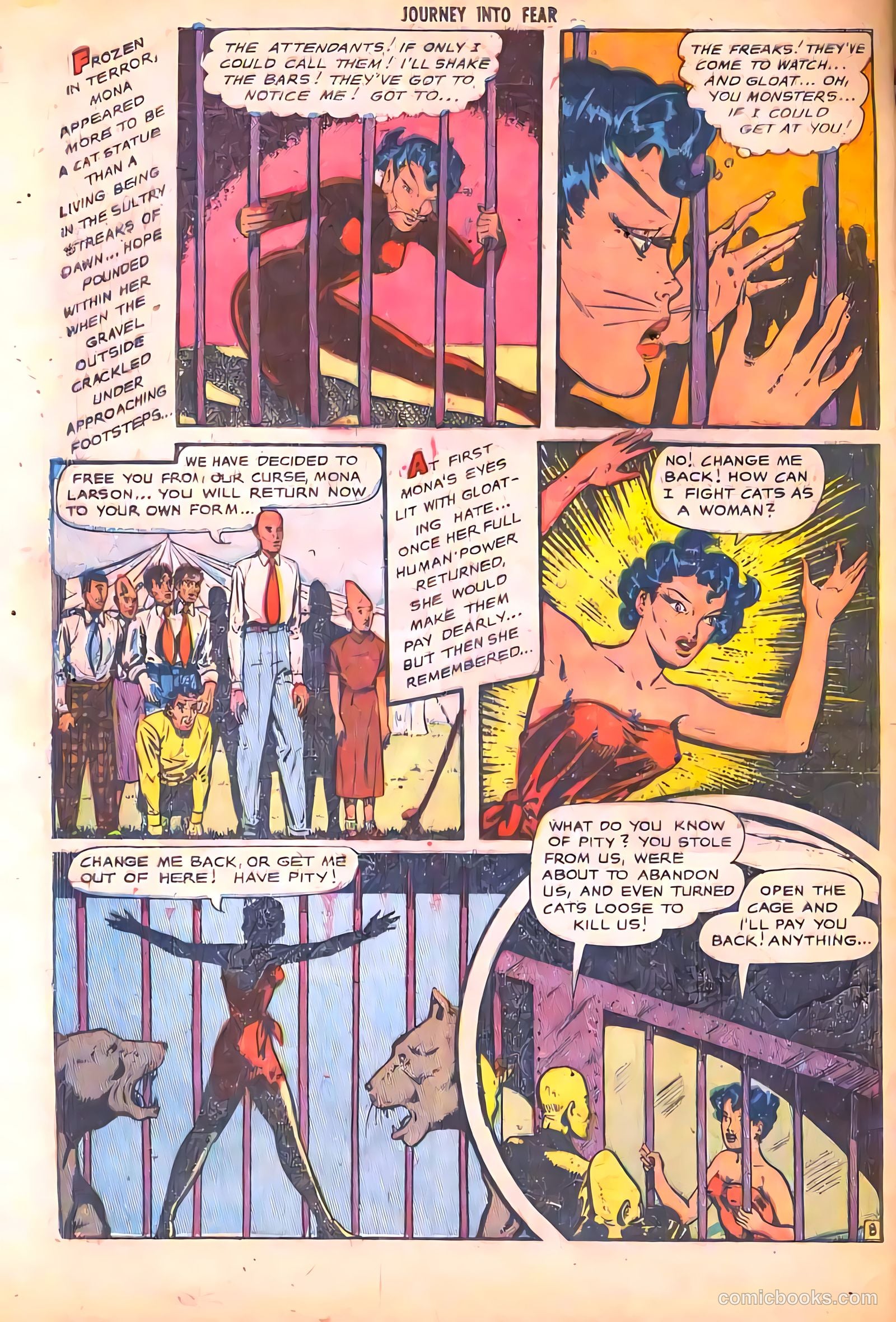 Journey into Fear #4 (1951) — page 32 of 36