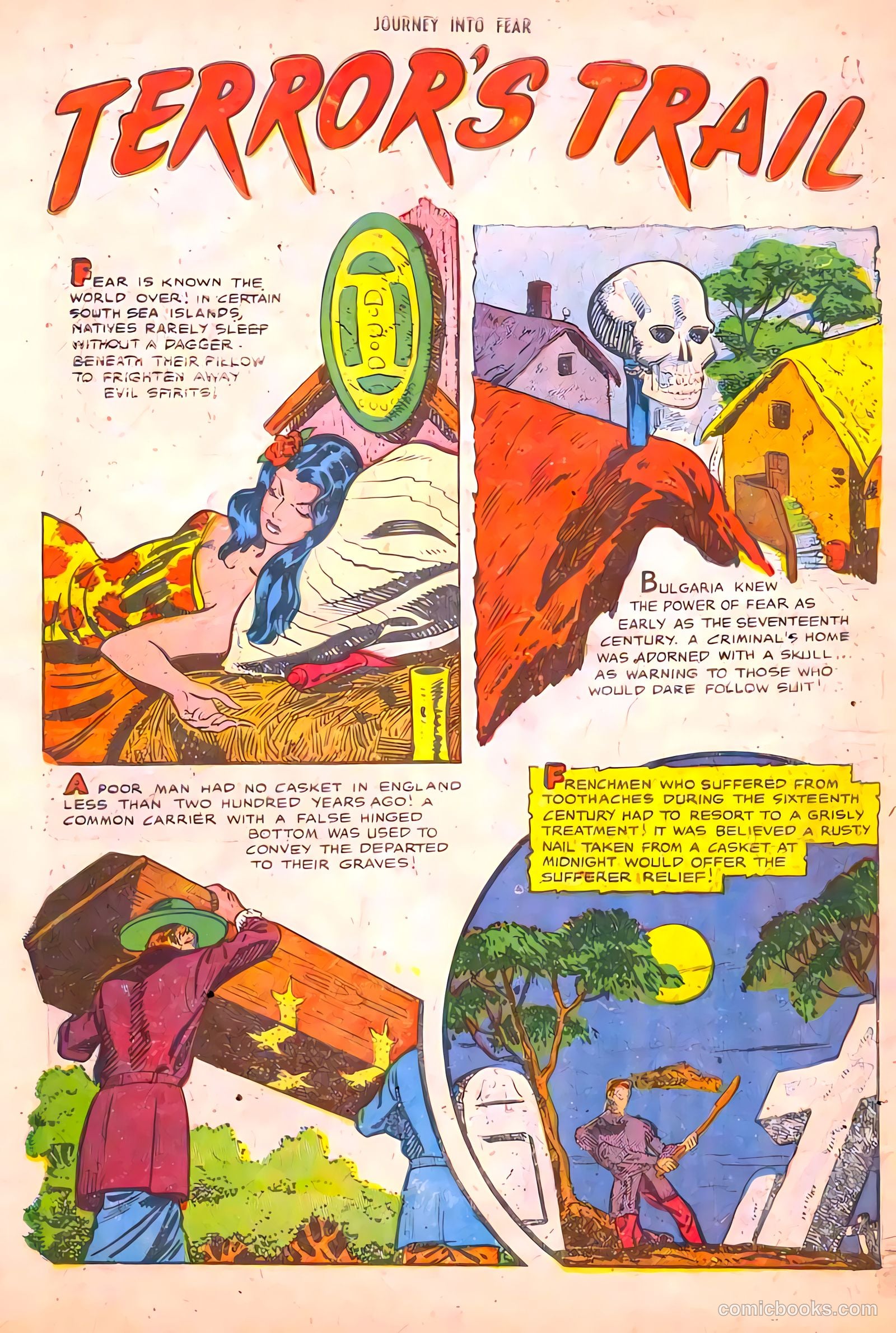 Journey into Fear #4 (1951) — page 34 of 36